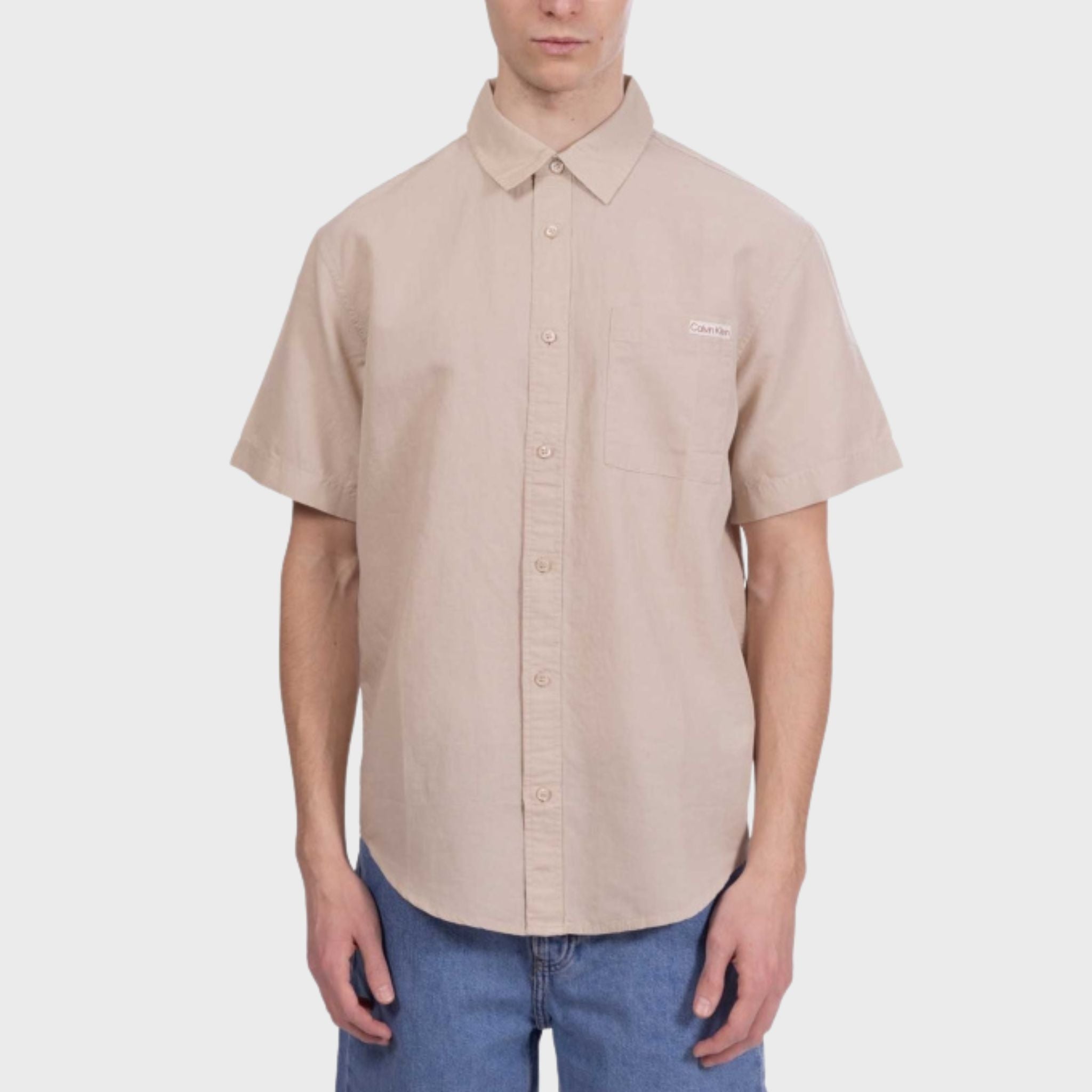 CAMICIA Beige Calvin Jeans