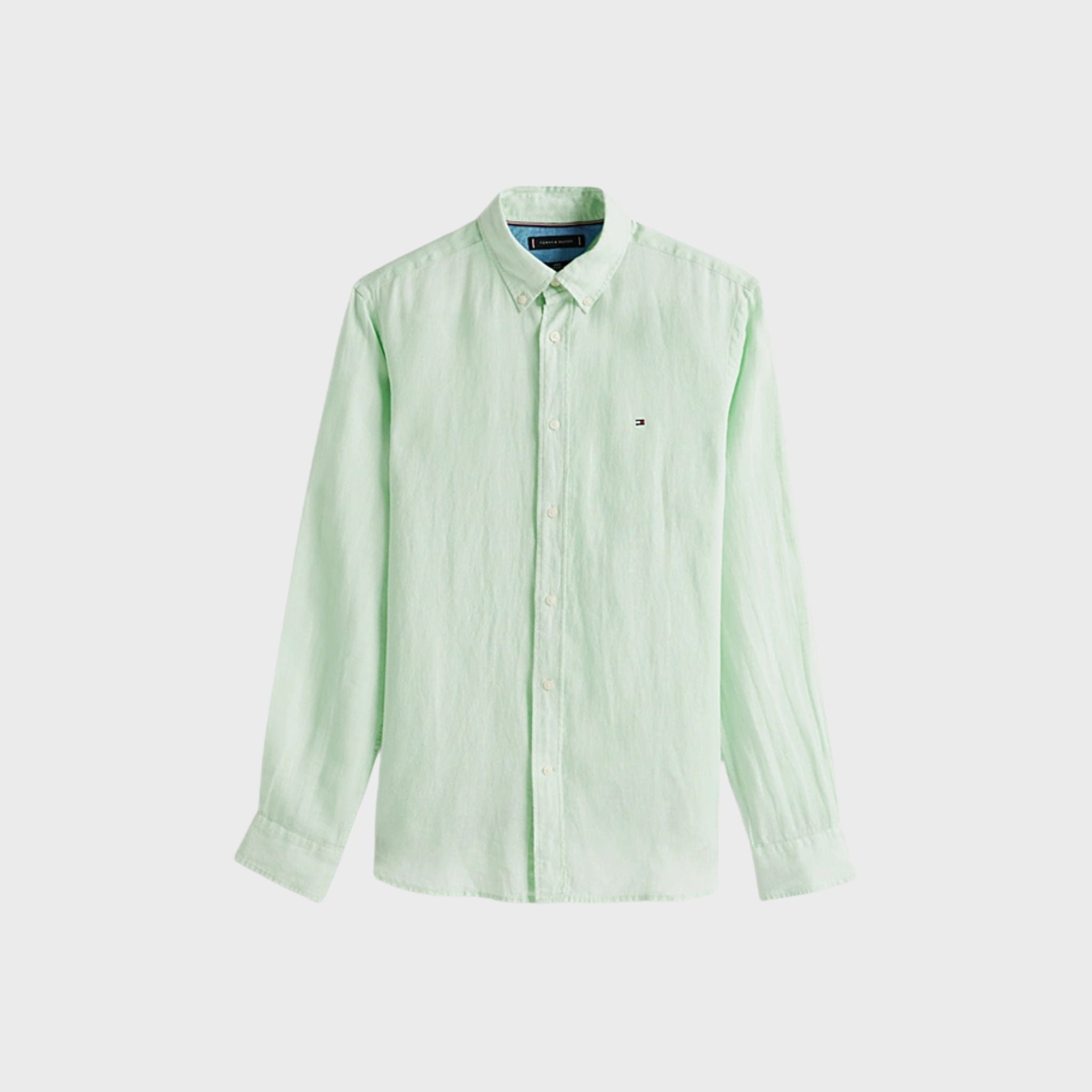 CAMICIA Verde Menta Tommy Hilfiger