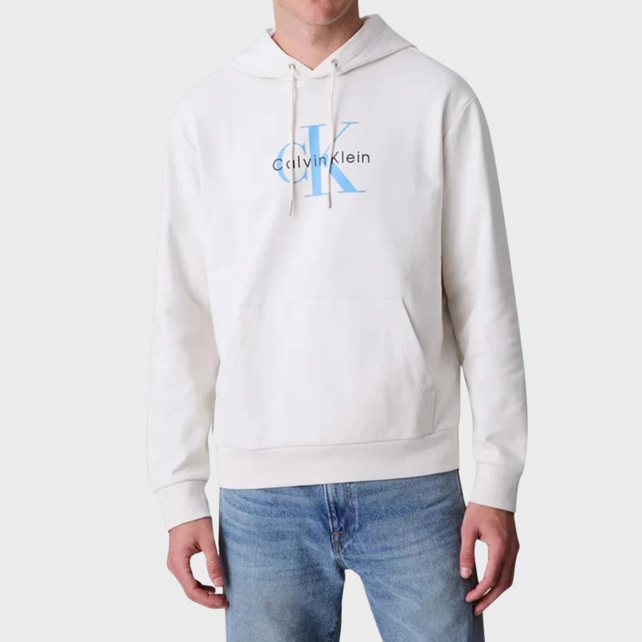 FELPA Bianco Calvin Jeans