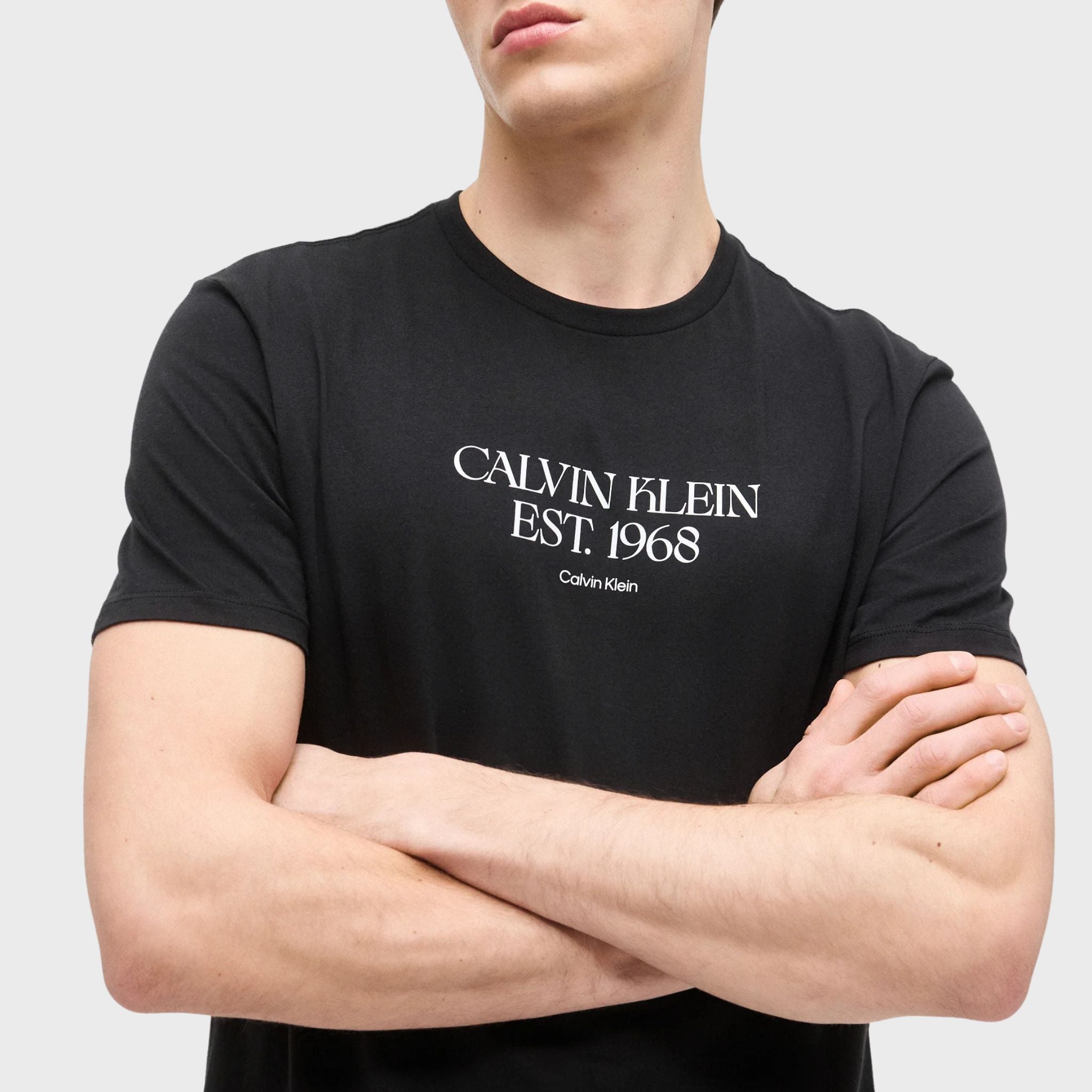 T-SHIRT Nero Calvin Jeans