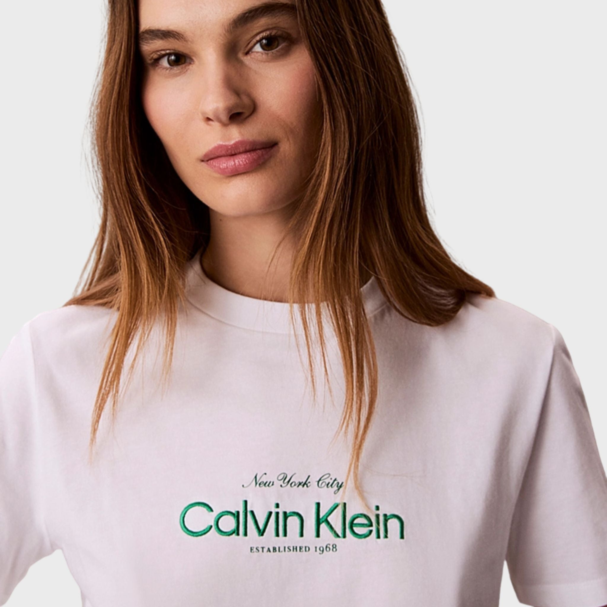 T-SHIRT Bianco Calvin Jeans