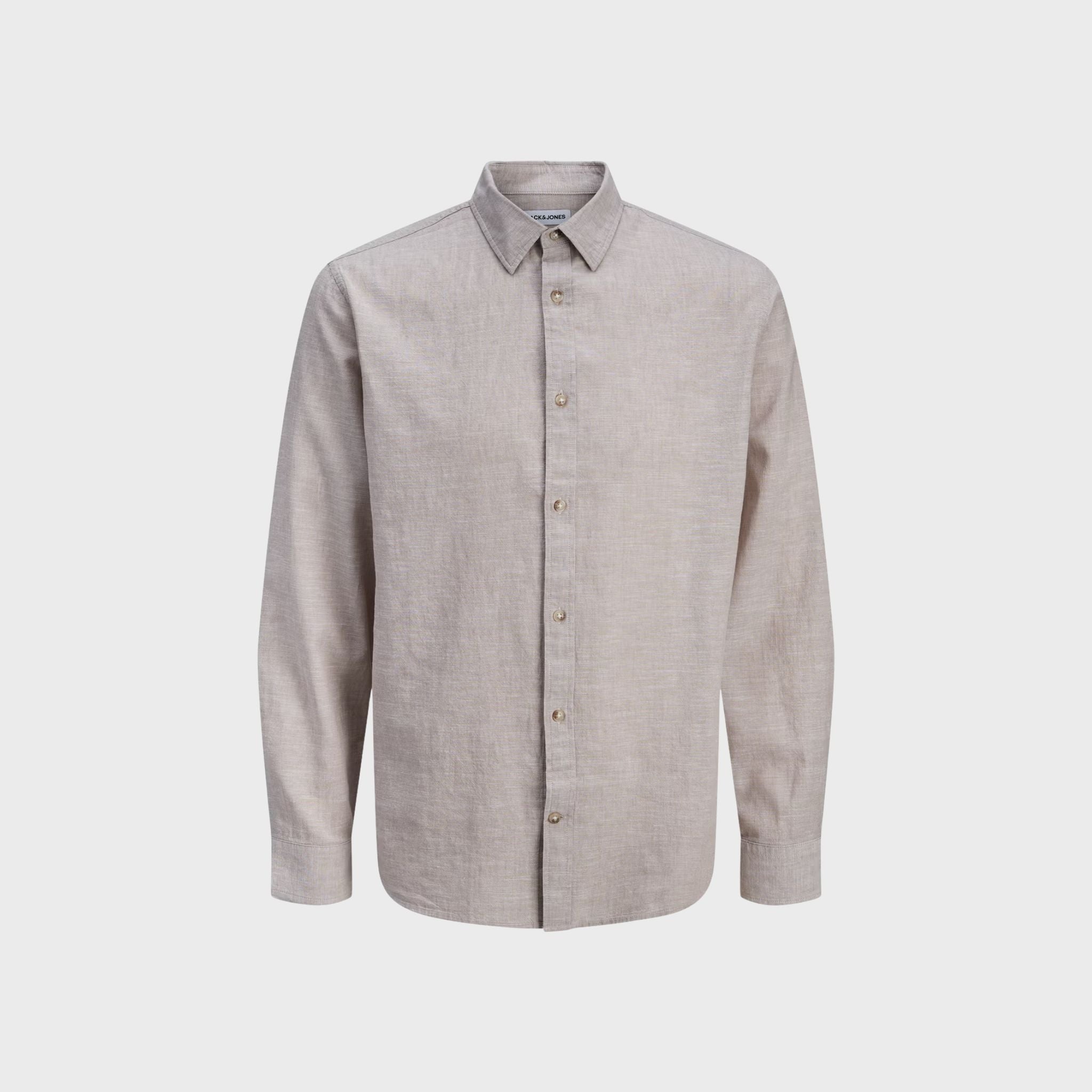 CAMICIA Beige Jack&jones