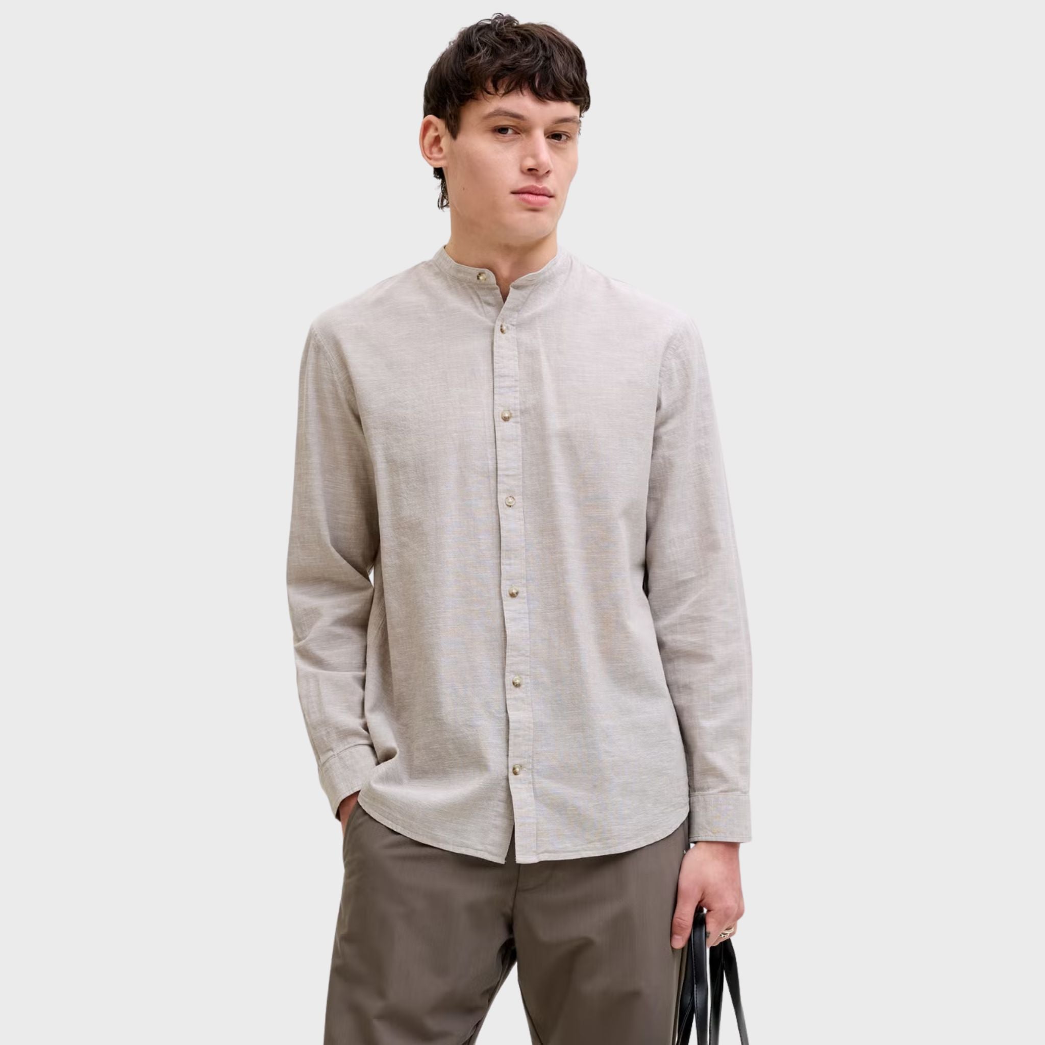 CAMICIA Beige Jack&jones