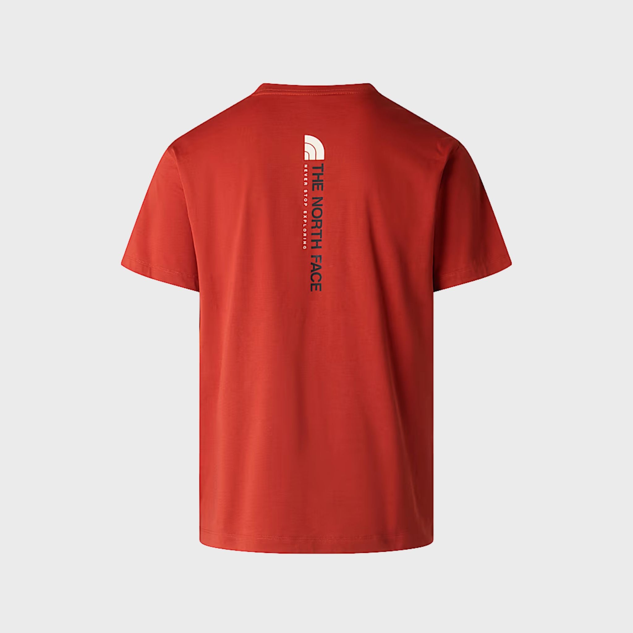 T-SHIRT Mattone The North Face