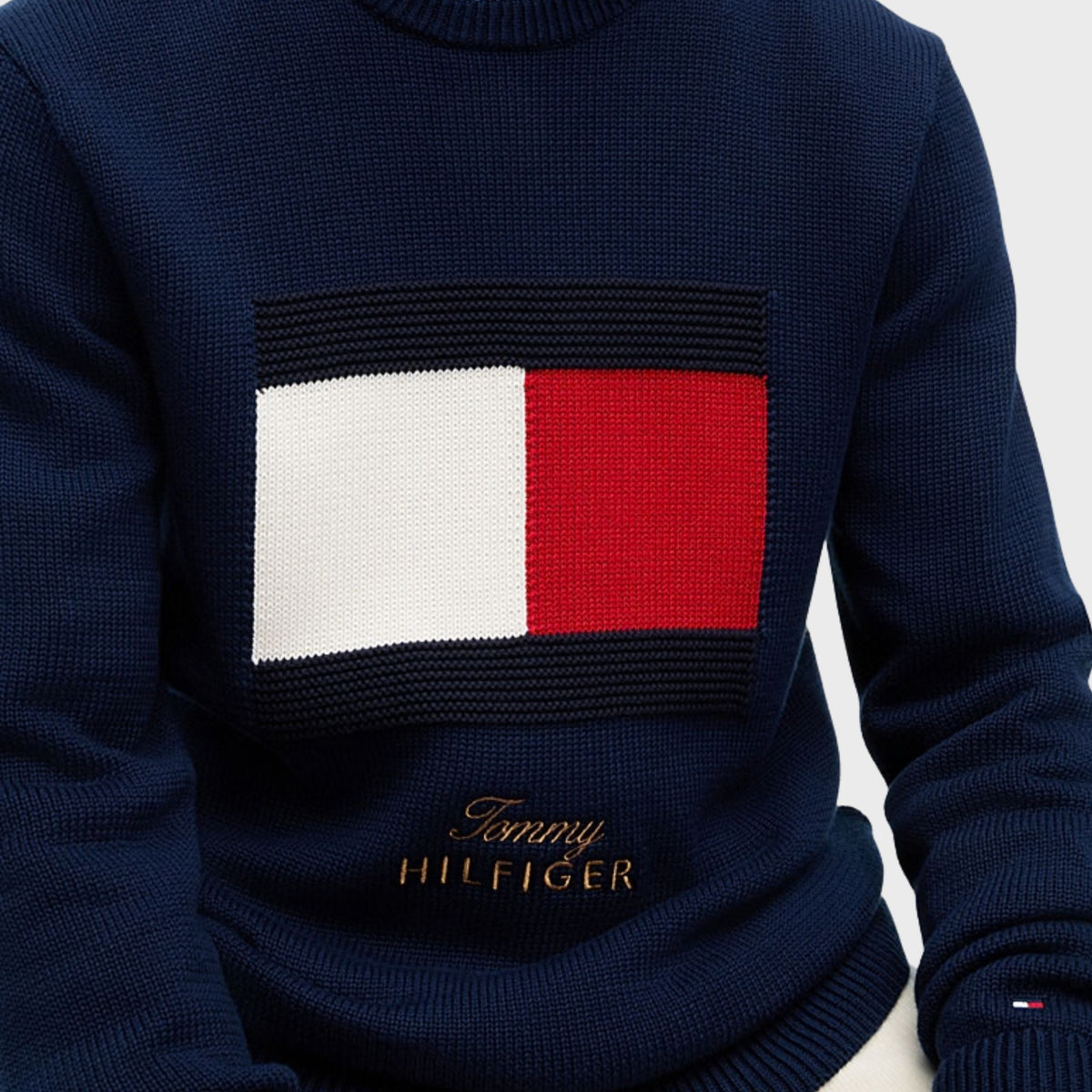 MAGLIA Blu Tommy Hilfiger