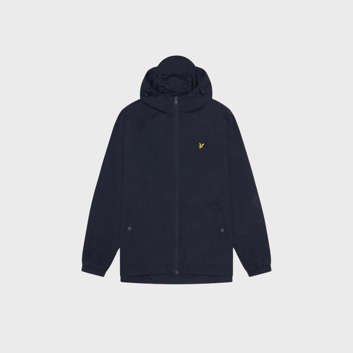 Giacca Con Cappuccio Lyle & Scott Uomo - Dark Navy Leggera E Traspirante - Foto 8