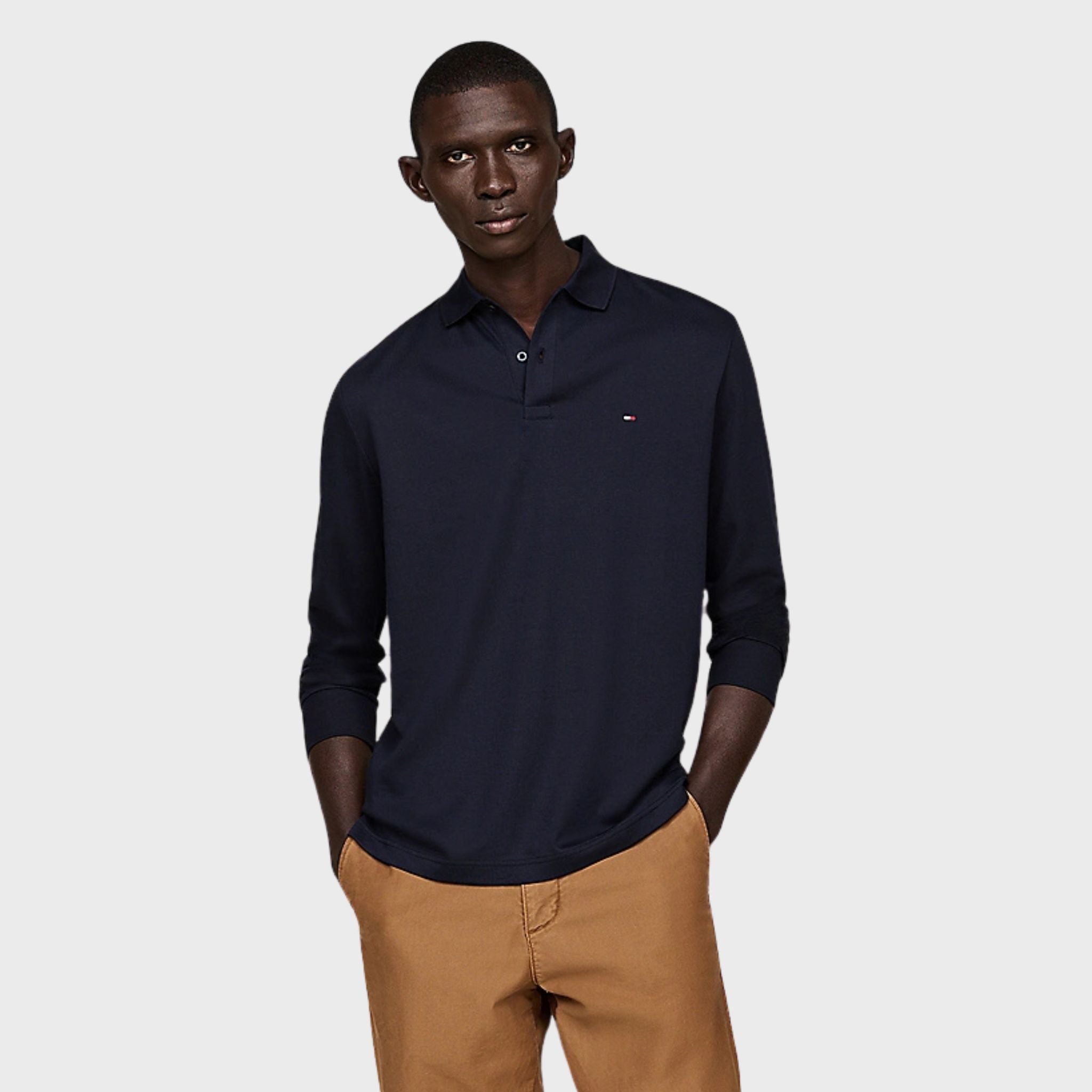 POLO UOMO Blu Tommy Hilfiger
