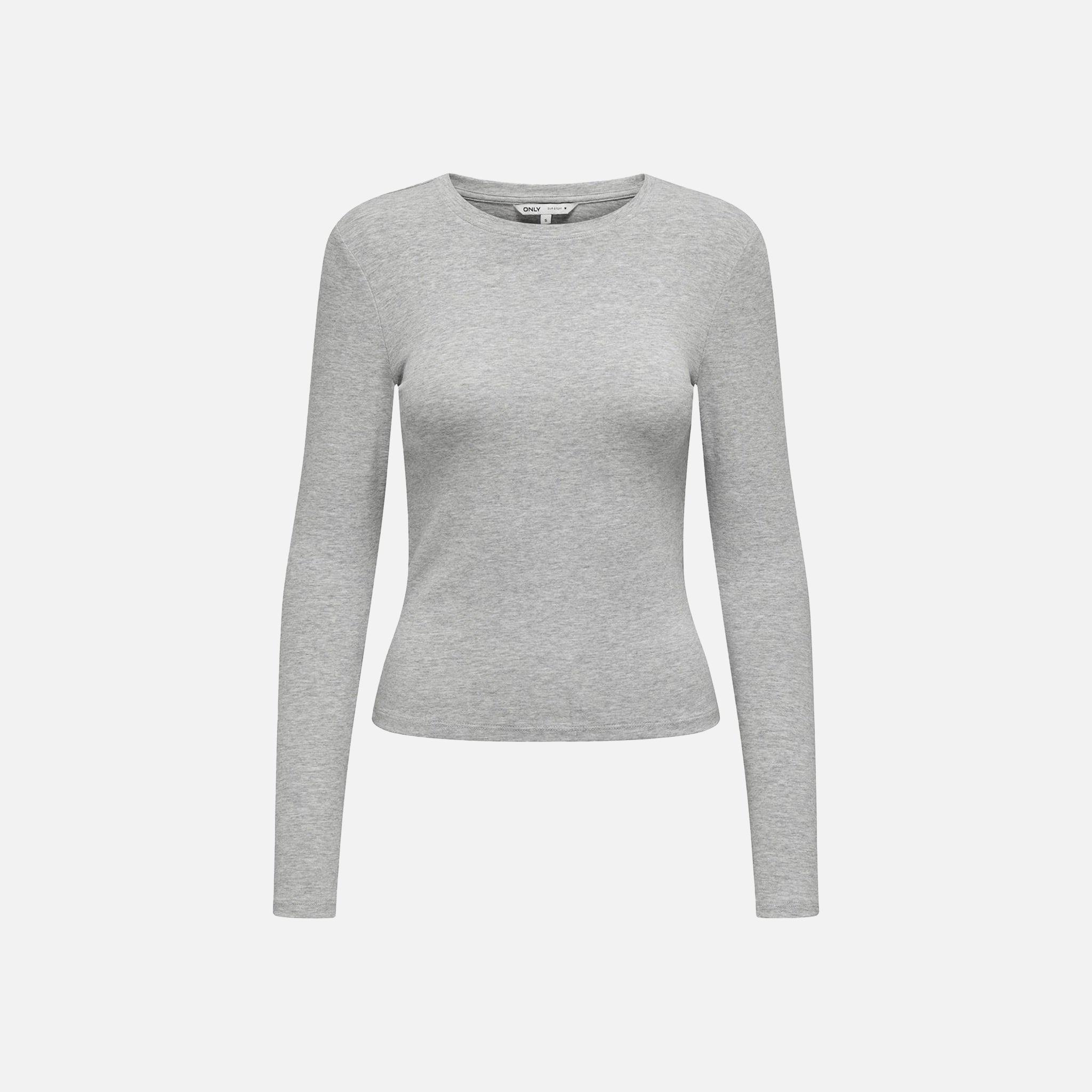 T-SHIRT M/L Grigio Chiaro Only