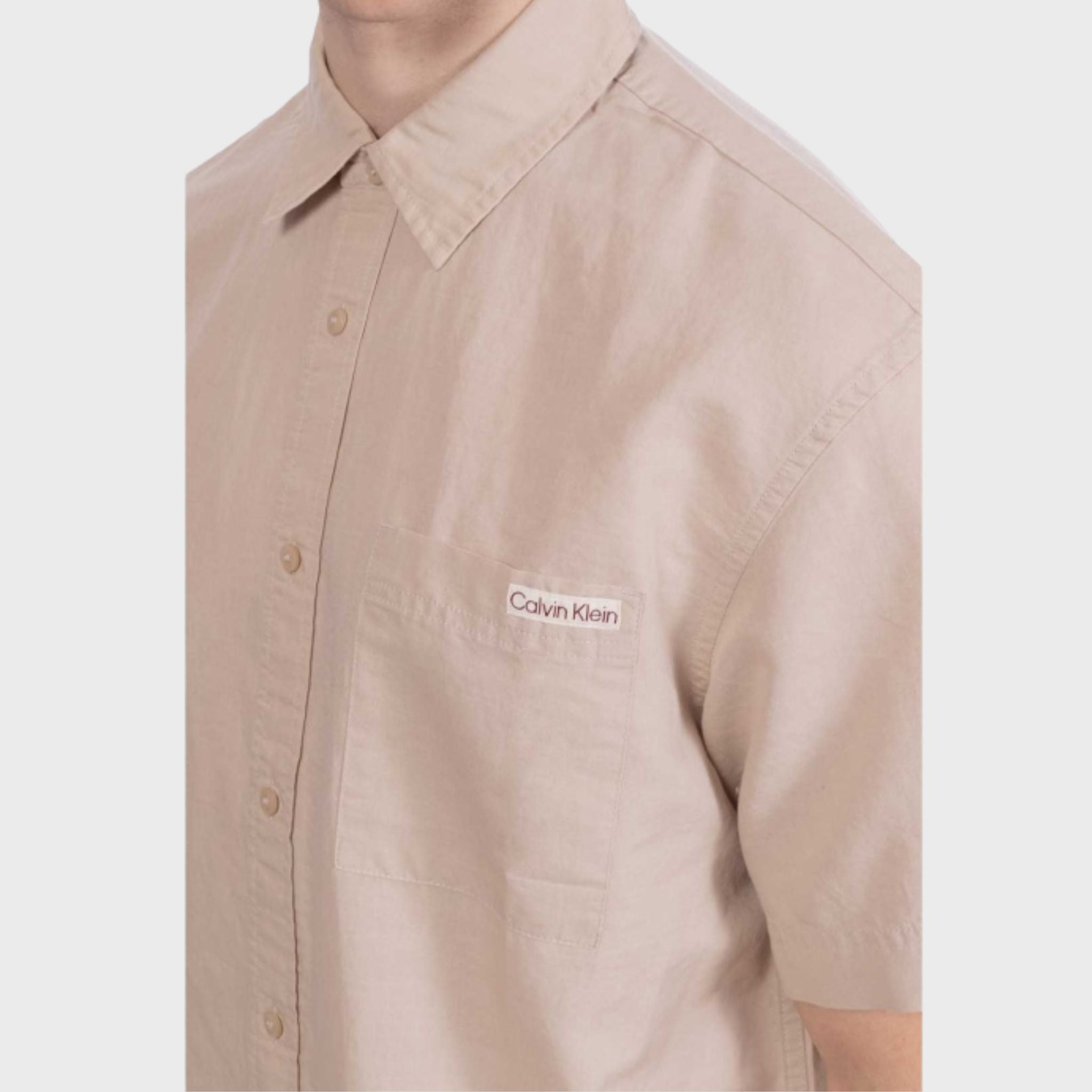 CAMICIA Beige Calvin Jeans
