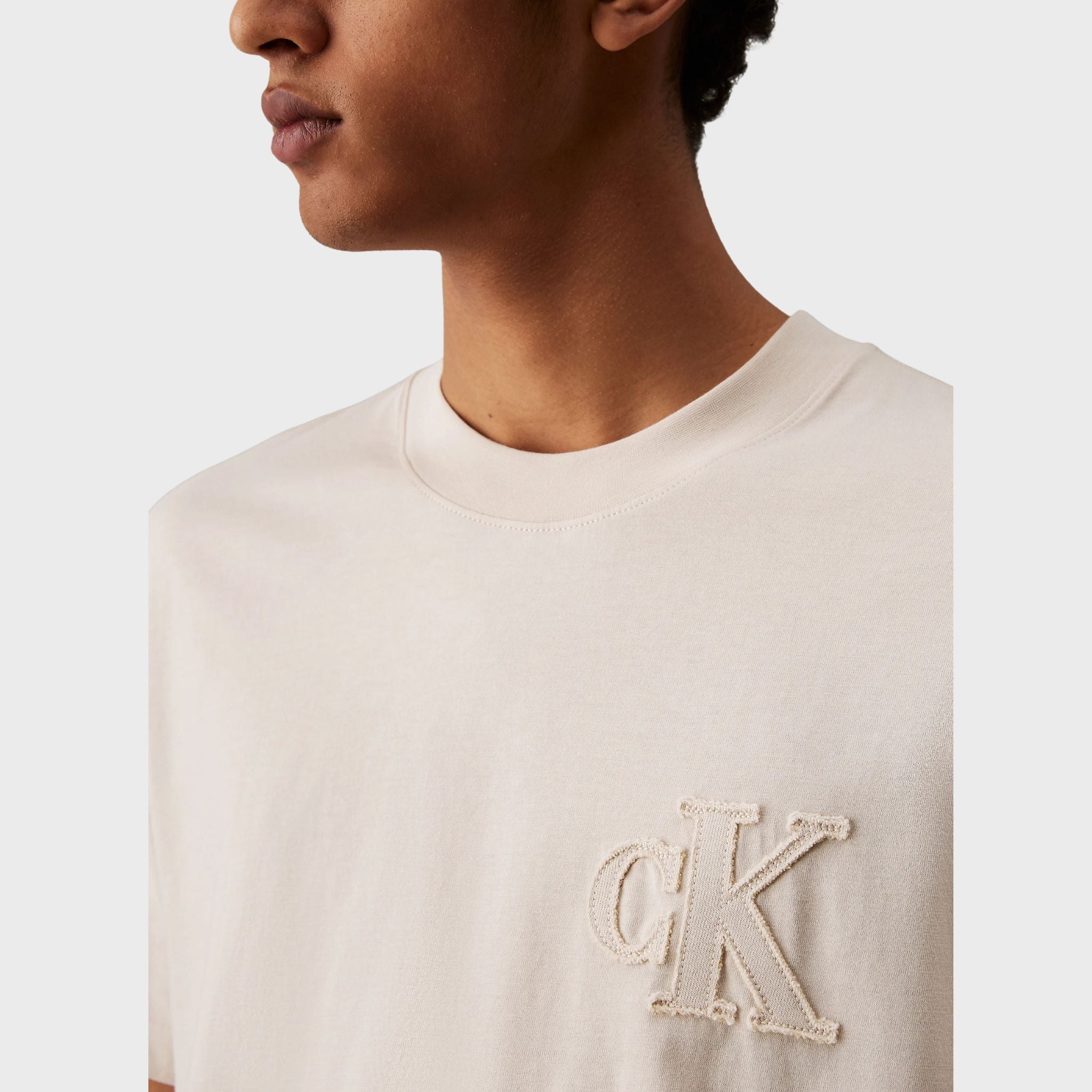 T-SHIRT Beige Calvin Jeans