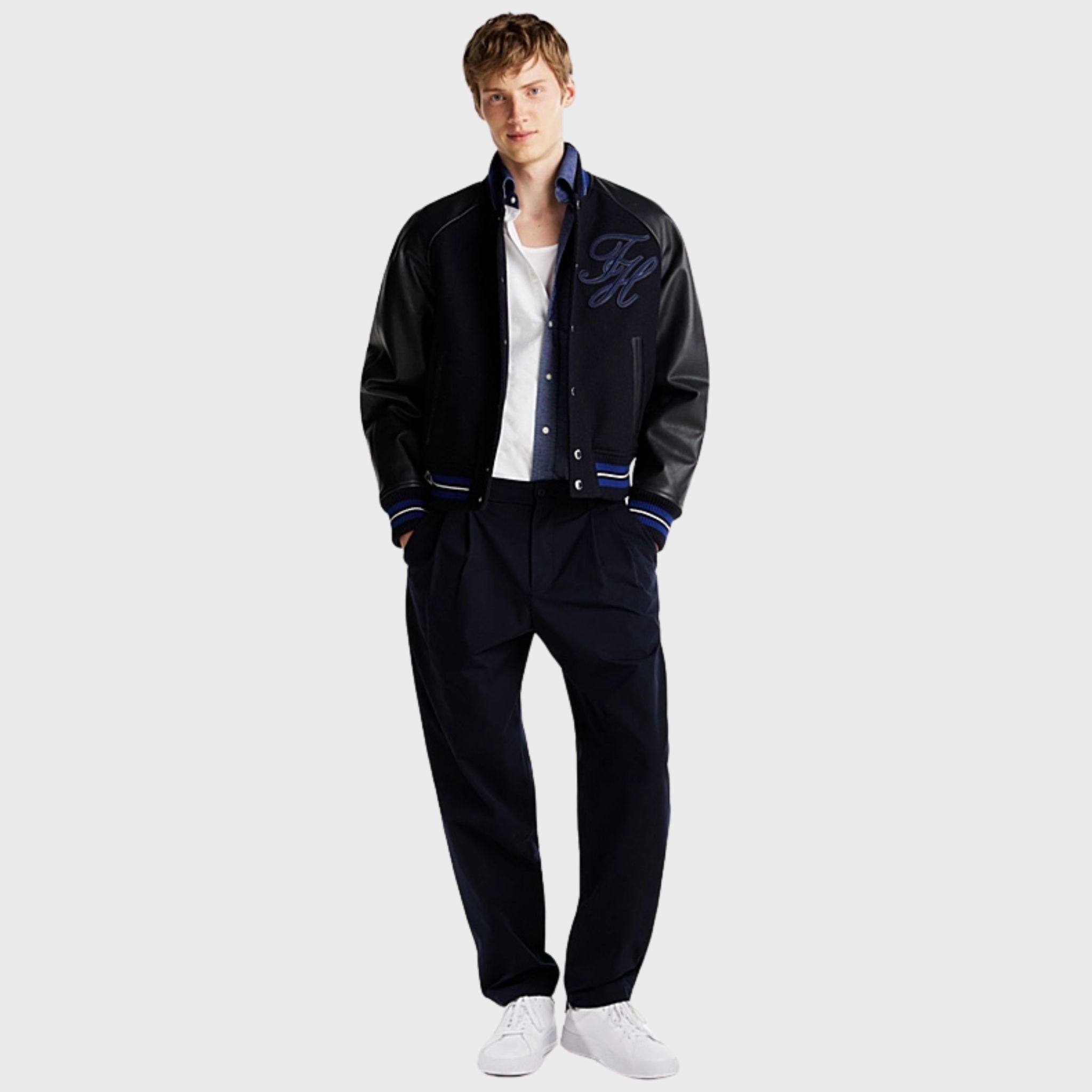 PANTALONE Blu Tommy Hilfiger
