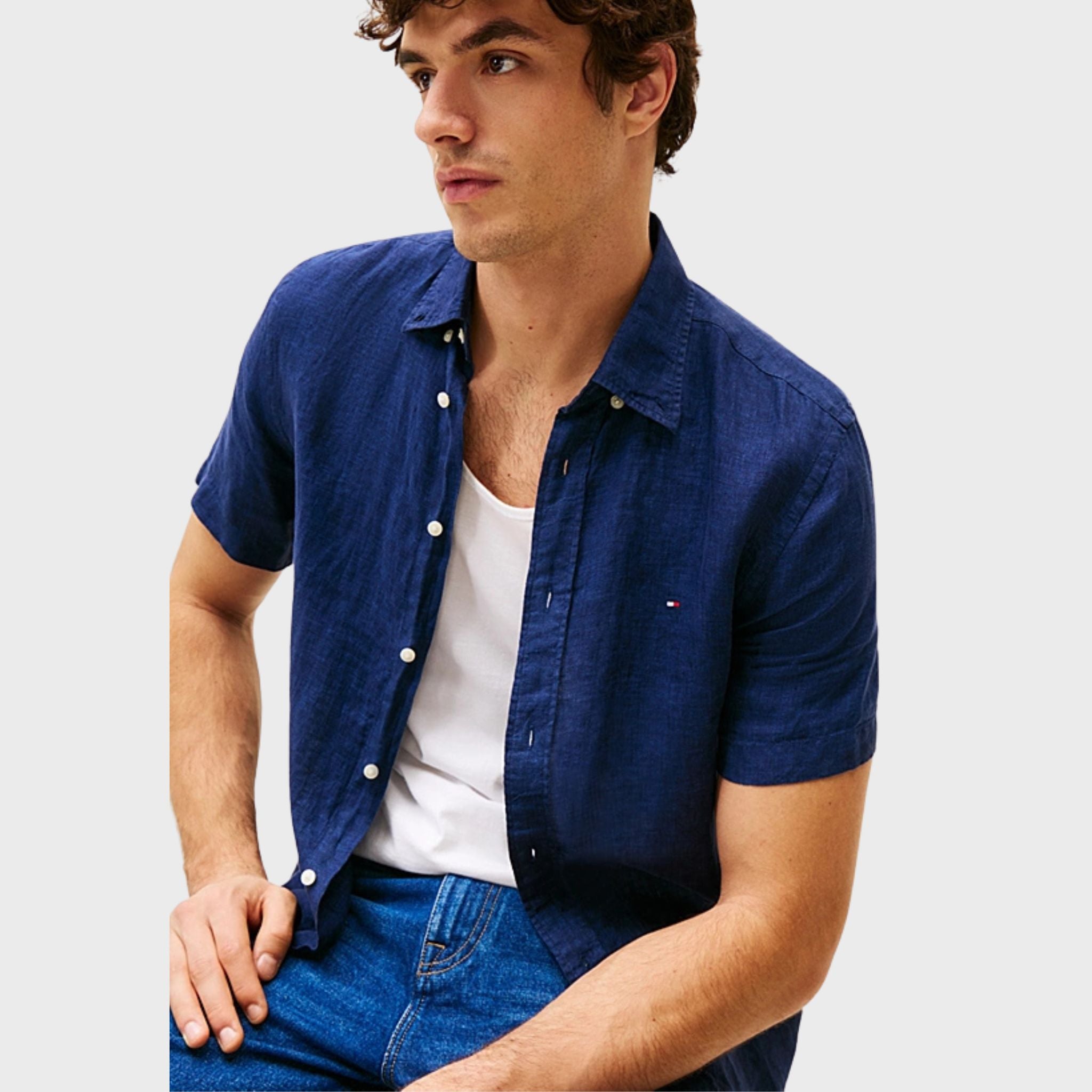 CAMICIA Blu Tommy Hilfiger