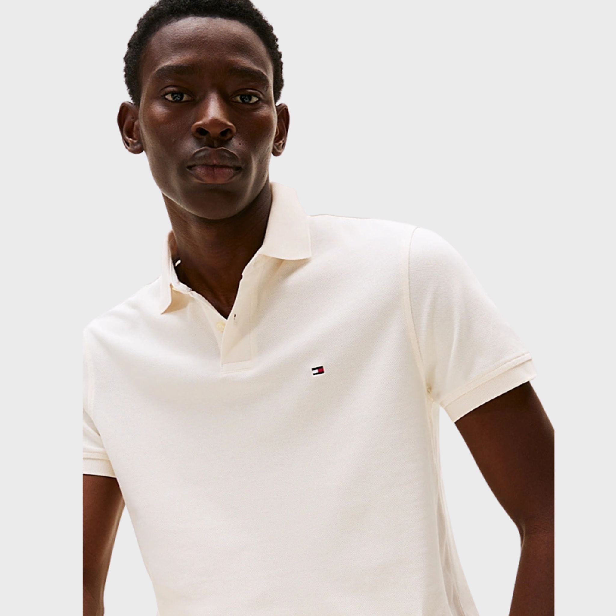 POLO UOMO Avorio Tommy Hilfiger