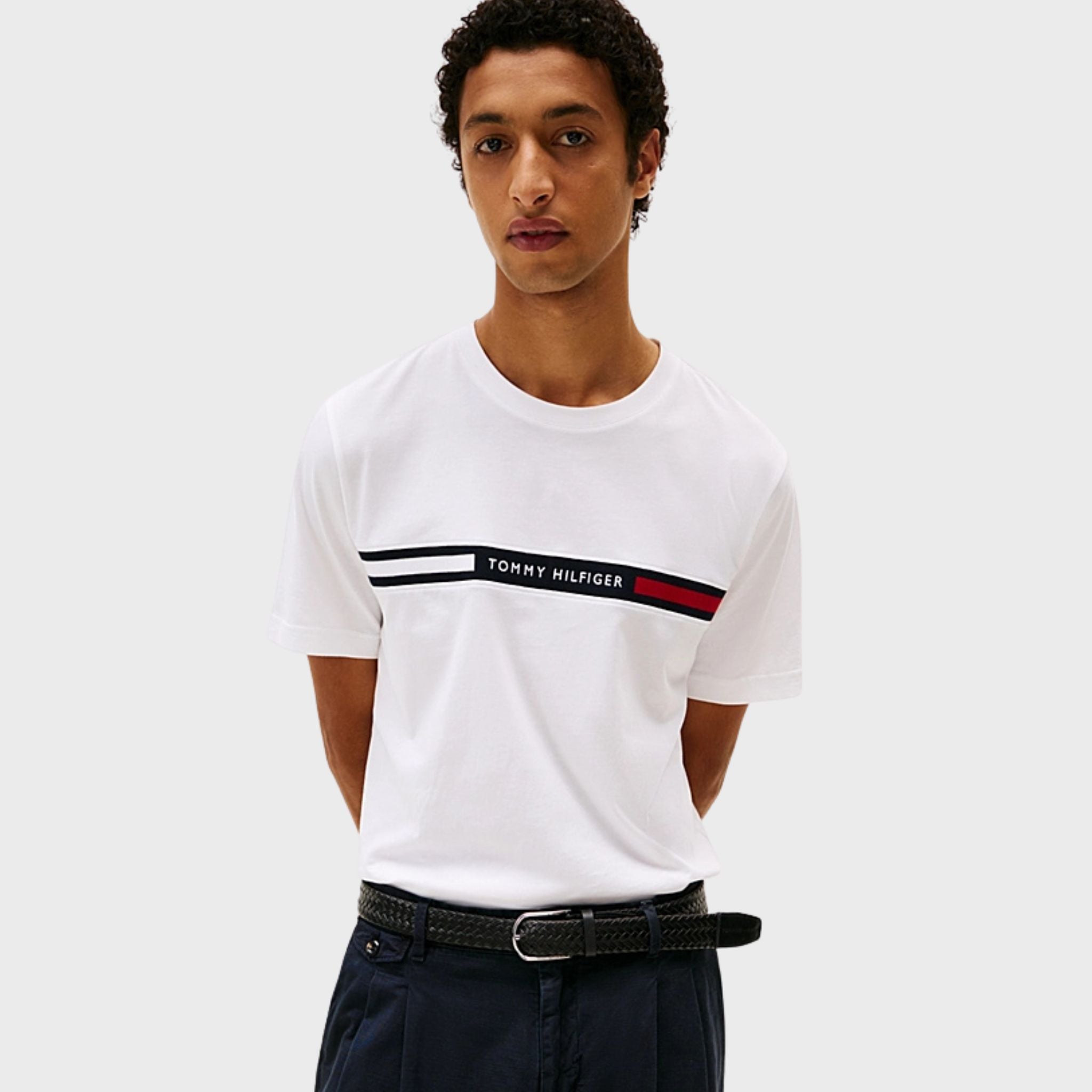 T-SHIRT Bianco Tommy Hilfiger
