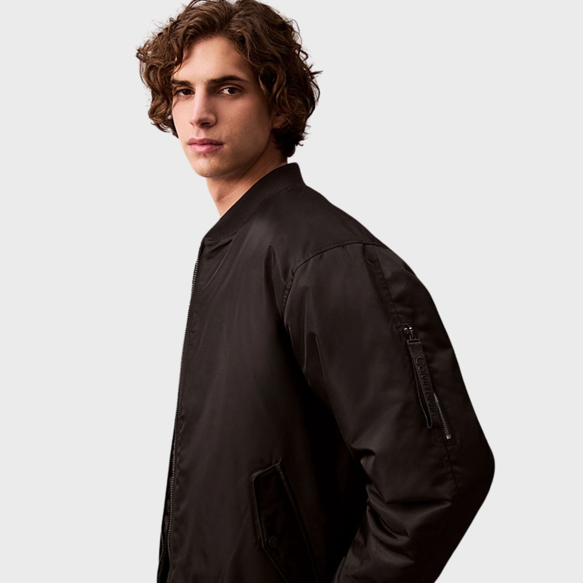 GIUBBINO Nero Calvin Jeans