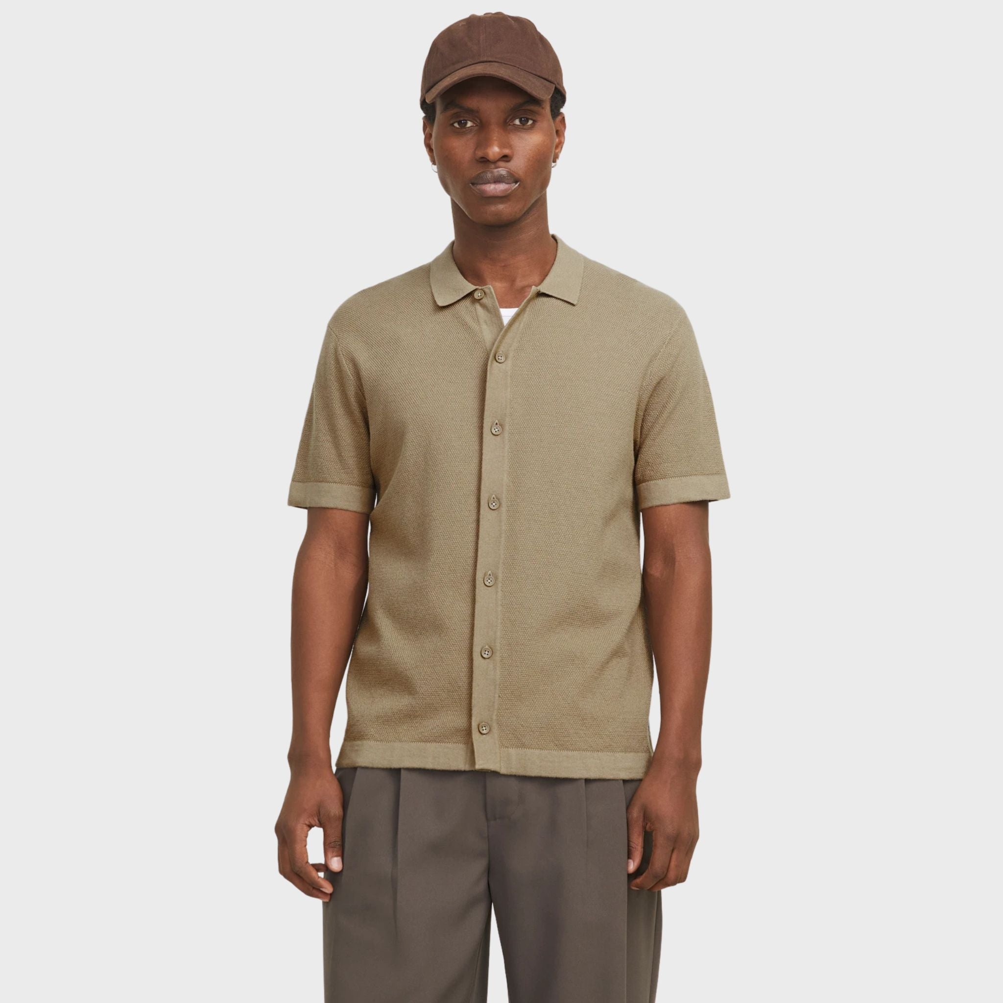 CAMICIA Beige Jack&jones
