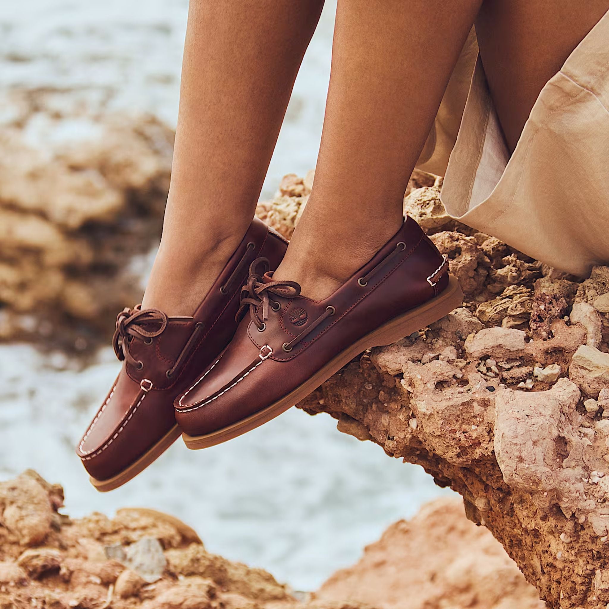 SCARPE DA BARCA Burgundy Timberland