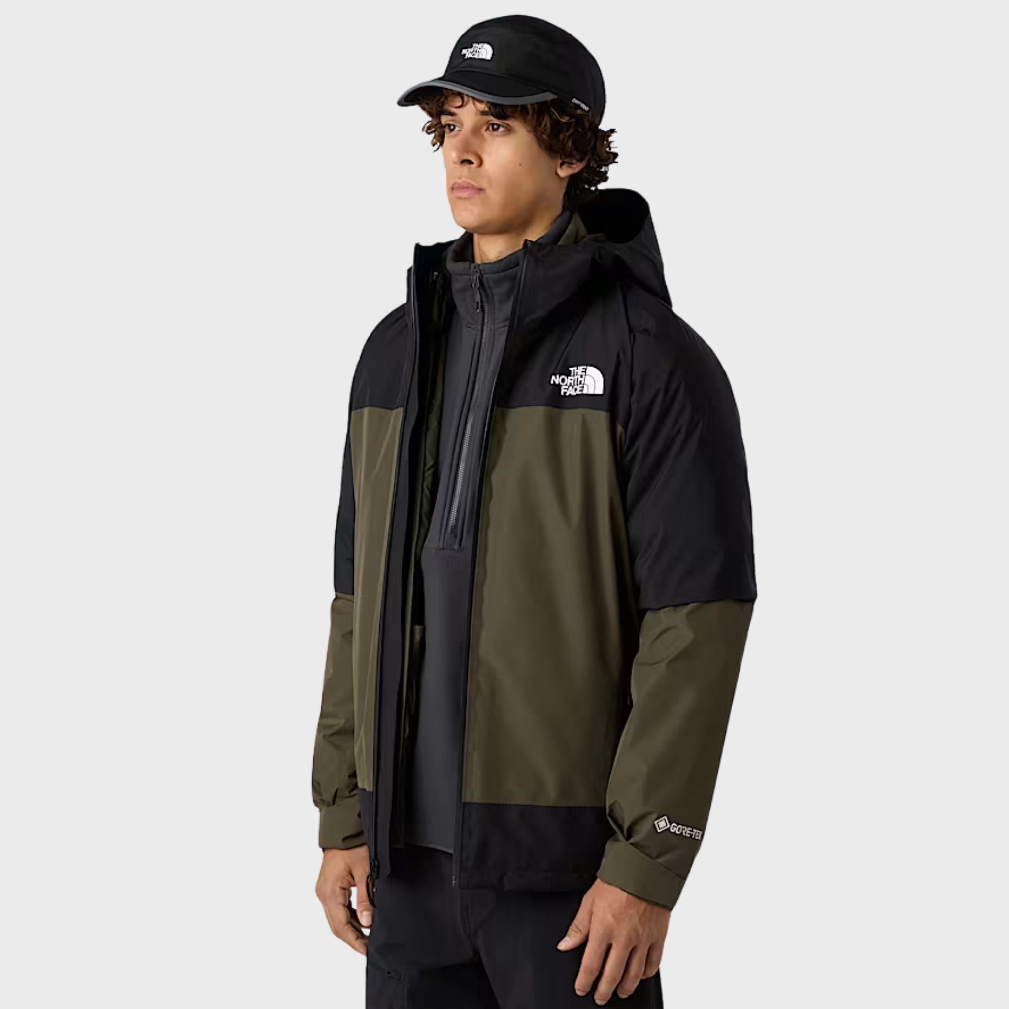 GIUBBINO Verde/nero The North Face