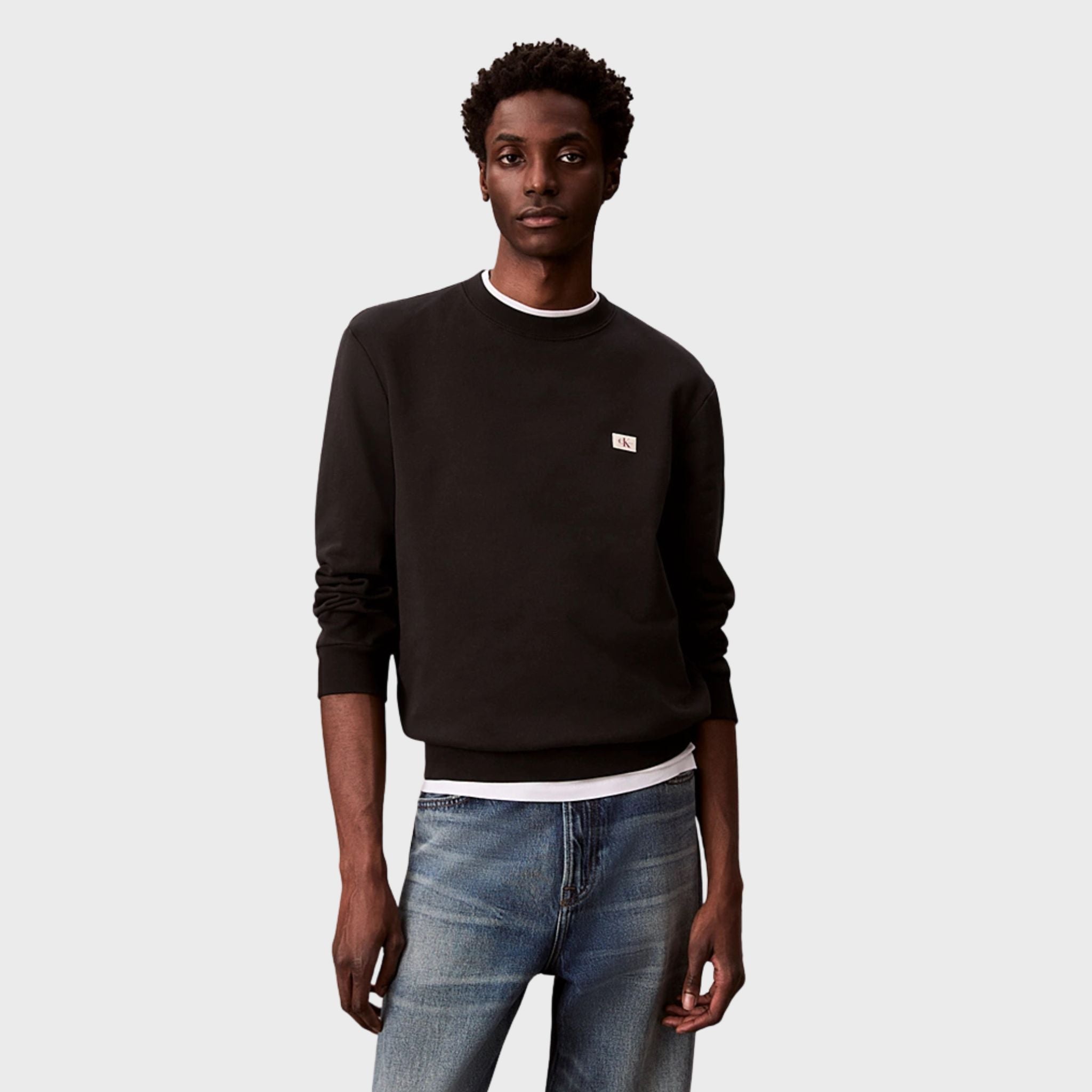 FELPA Nero Calvin Jeans