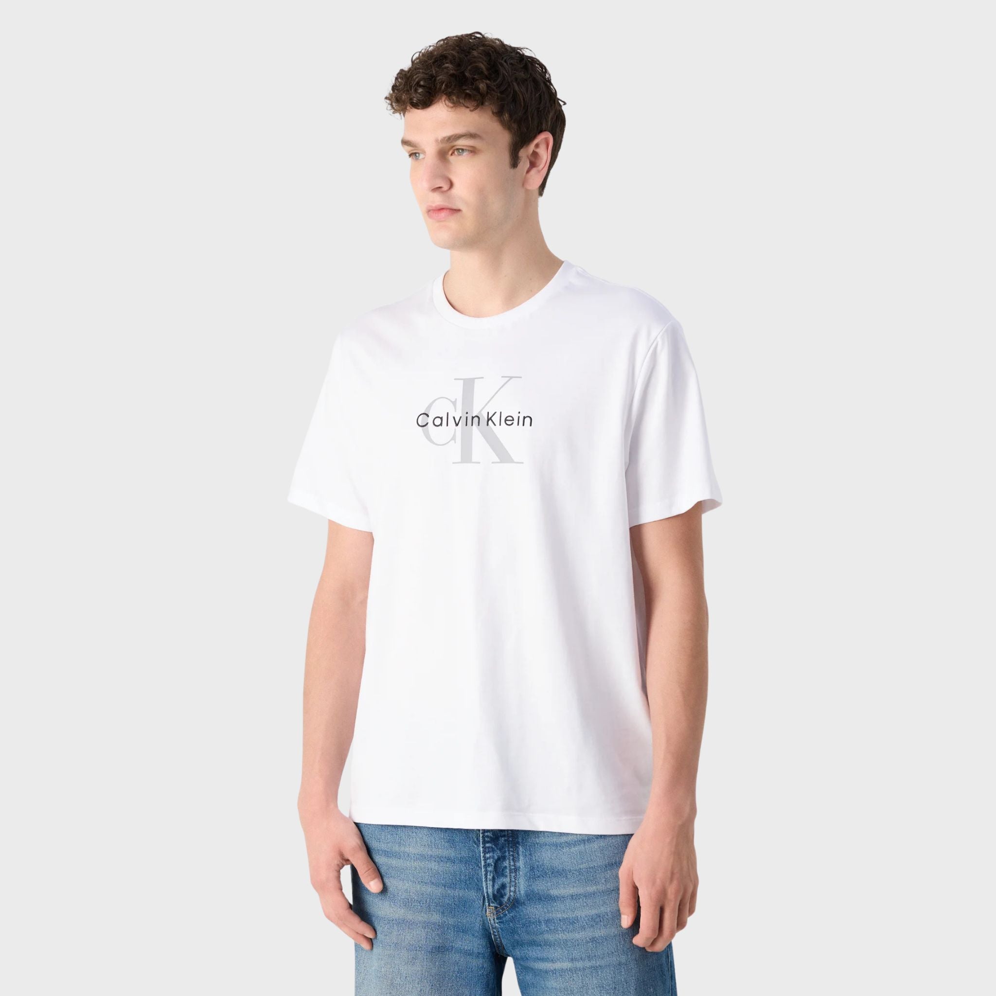 T-SHIRT Bianco Calvin Jeans
