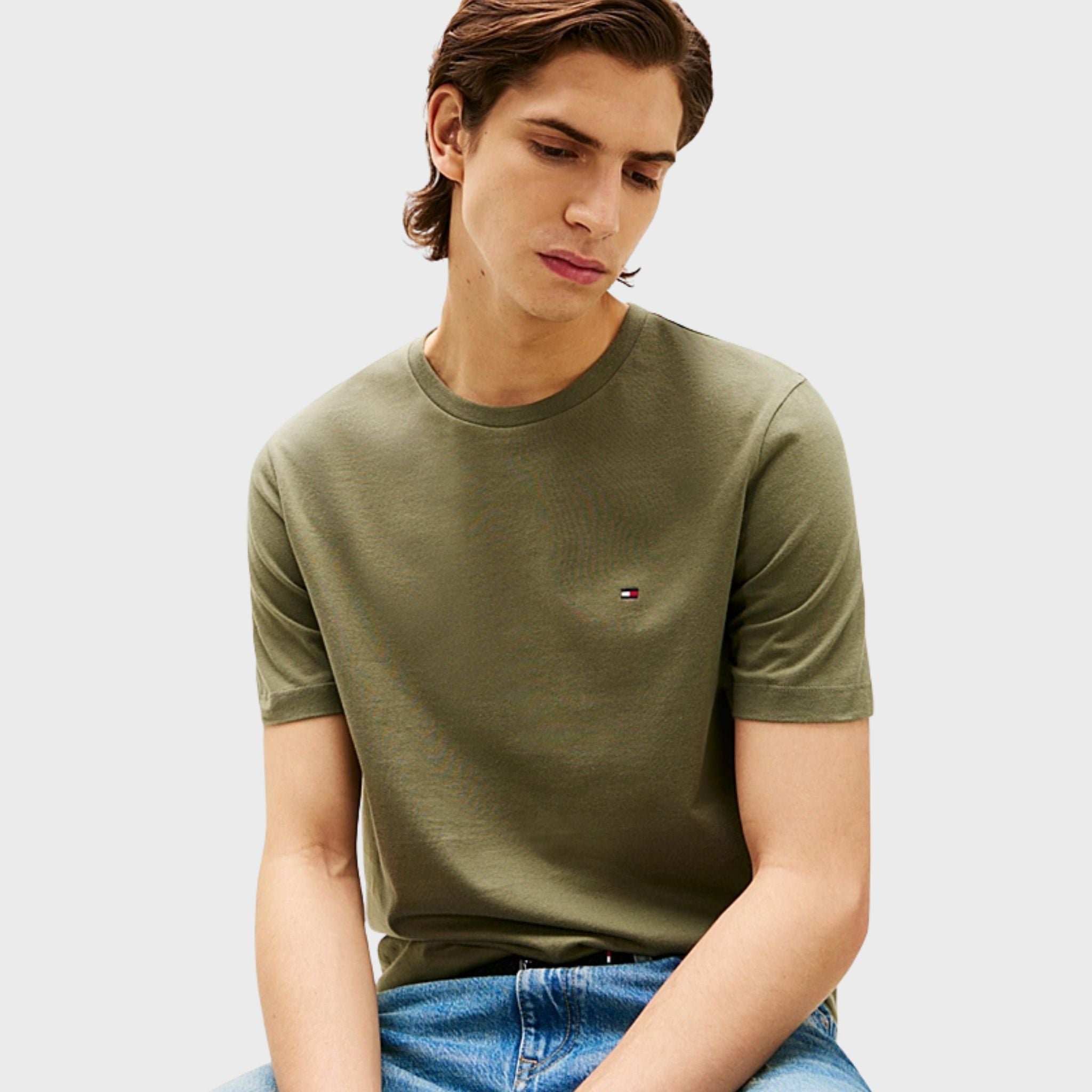 T-SHIRT Verde Tommy Hilfiger