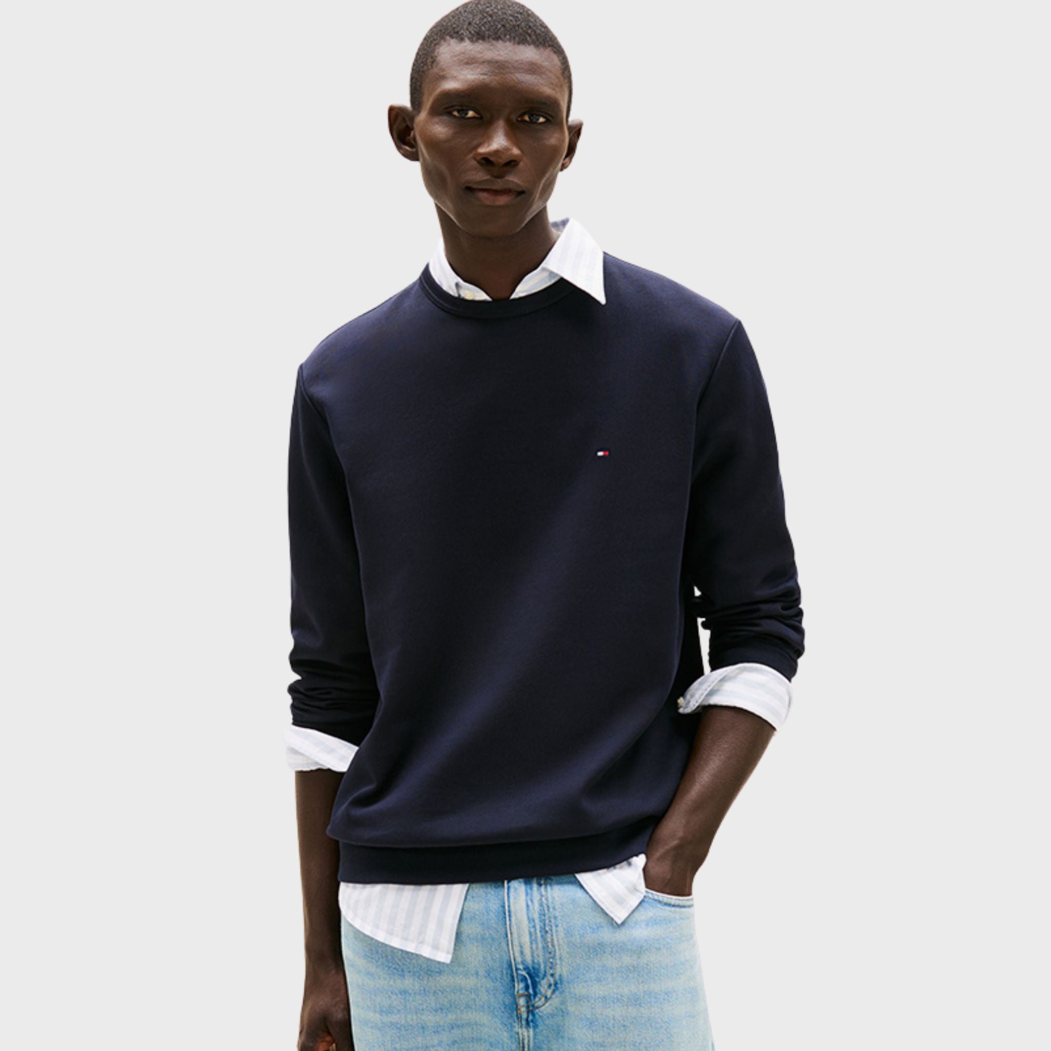 MAGLIA Blu Tommy Hilfiger