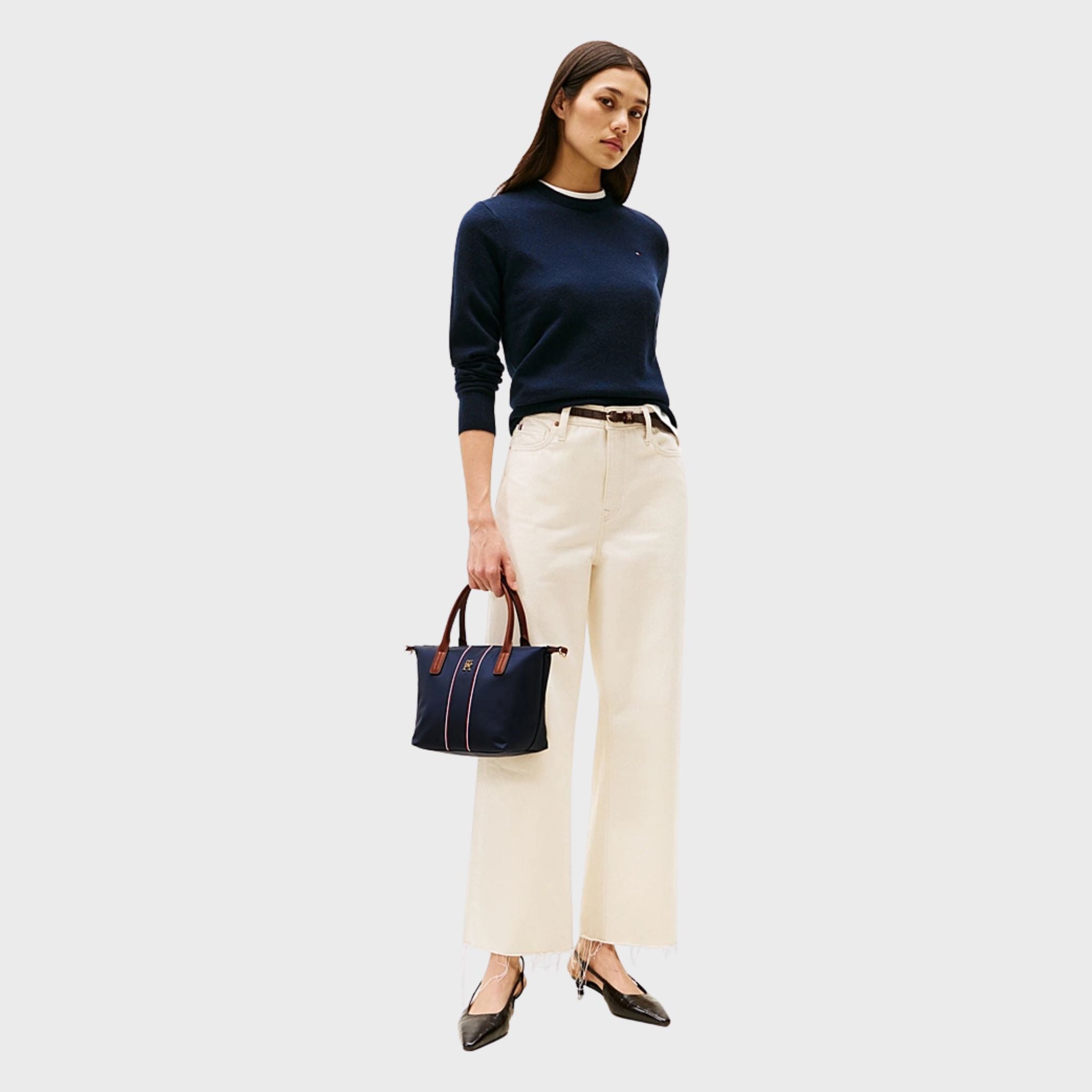 BORSA Blu Tommy Hilfiger