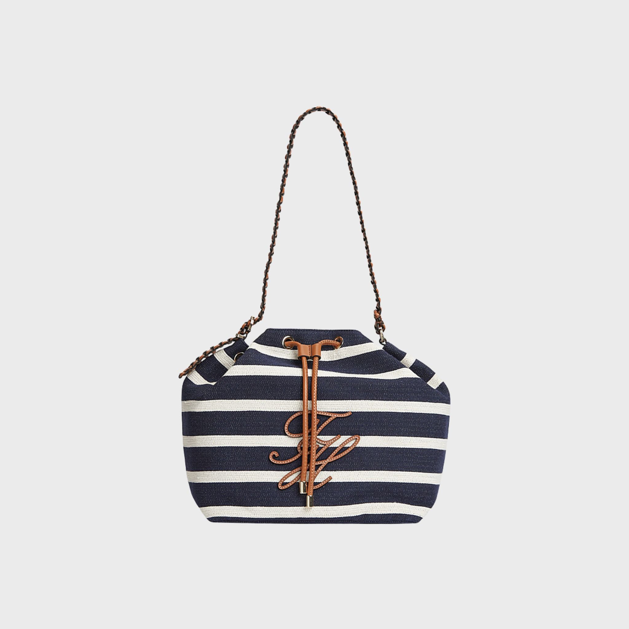 BORSA Blu/bianco Tommy Hilfiger