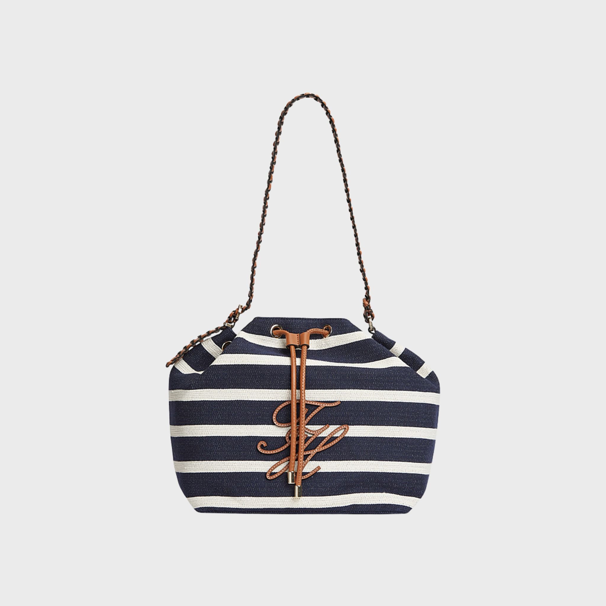 BORSA Blu/bianco Tommy Hilfiger