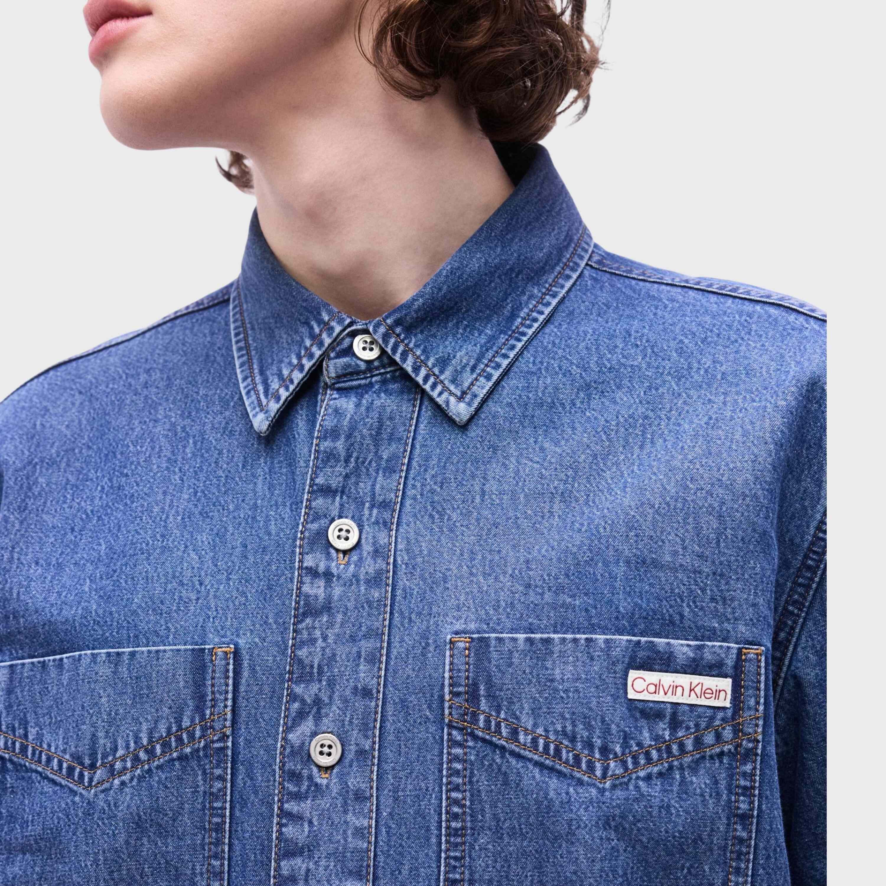 CAMICIA Blu Calvin Jeans