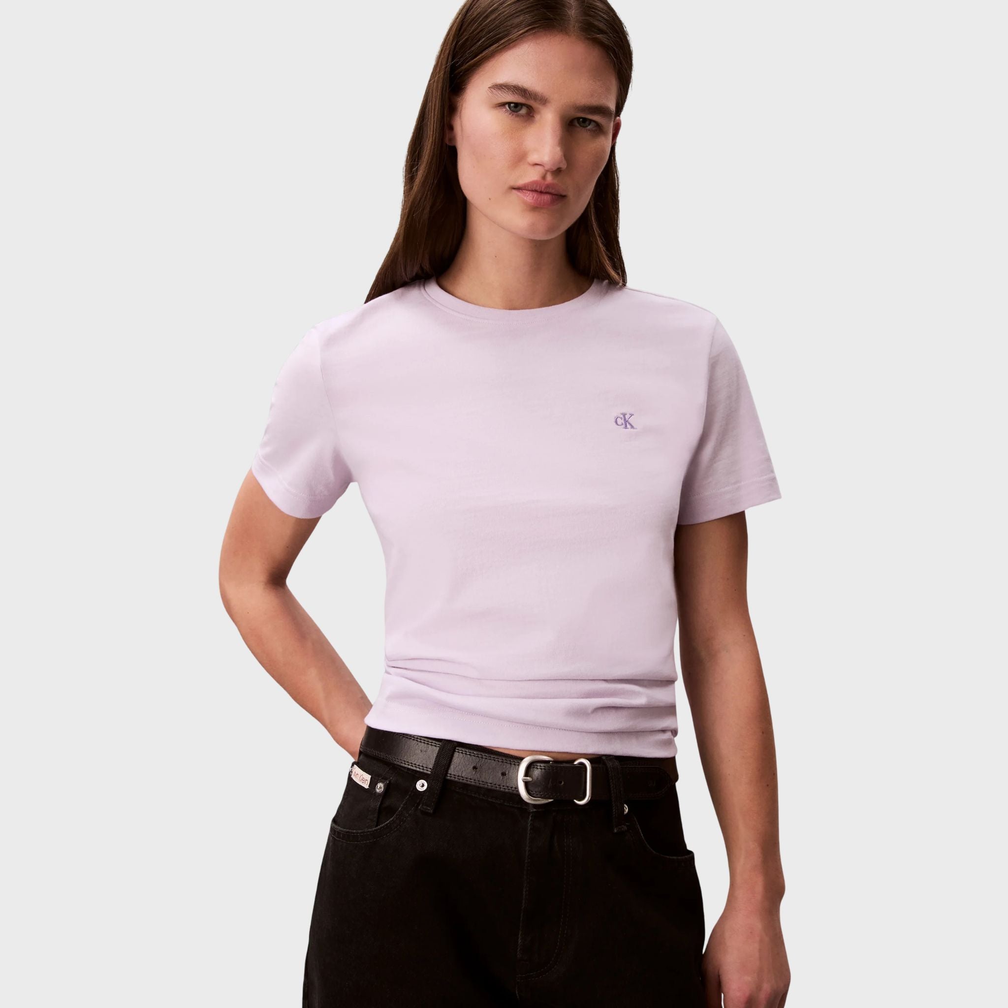 T-SHIRT Lilla Calvin Jeans