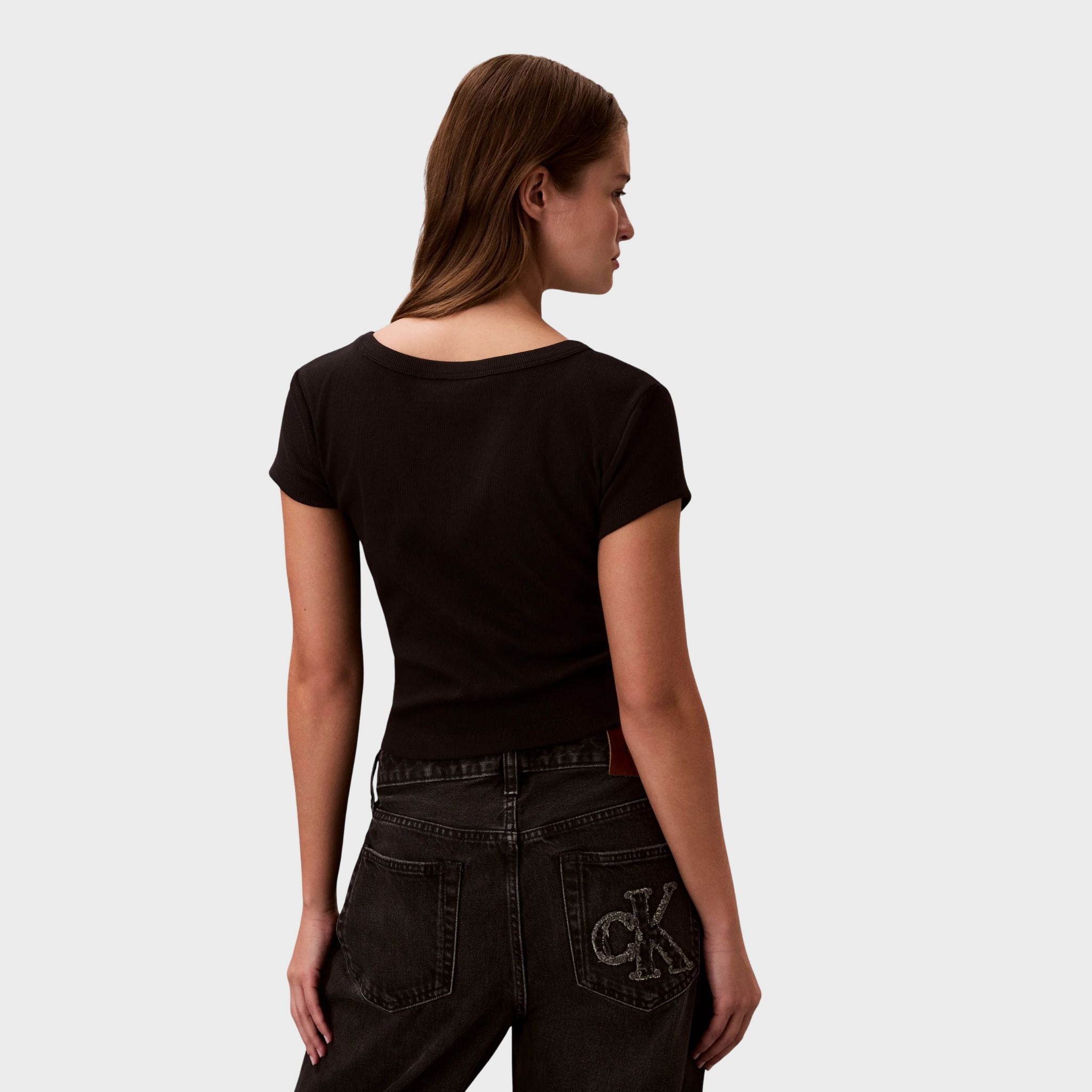 T-SHIRT Nero Calvin Jeans