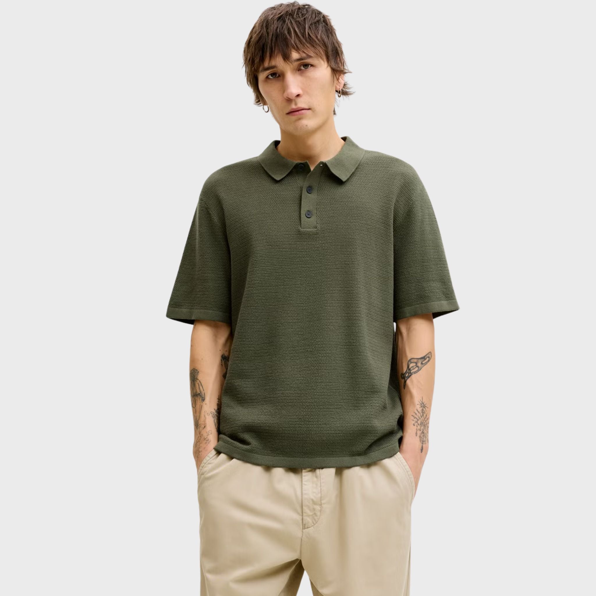 POLO UOMO Verde Jack&jones