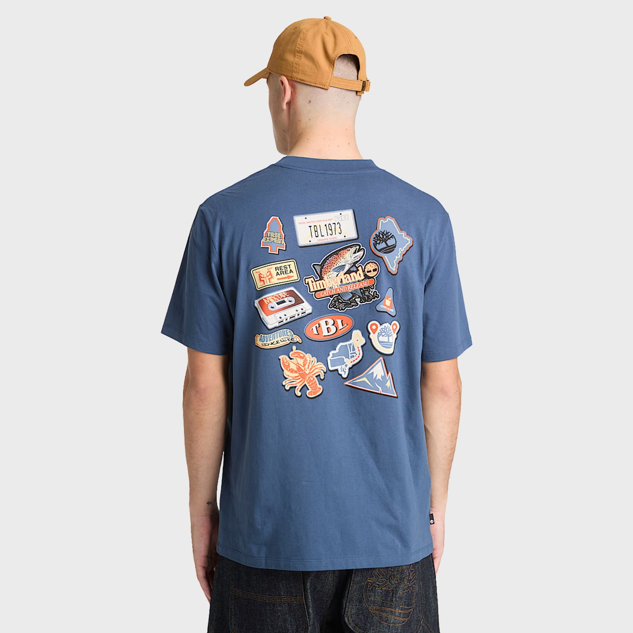 T-SHIRT Blu Timberland