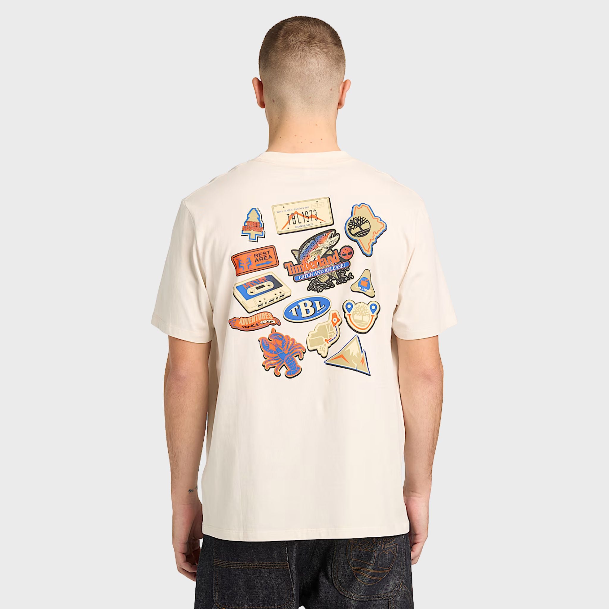 T-SHIRT Bianco Timberland