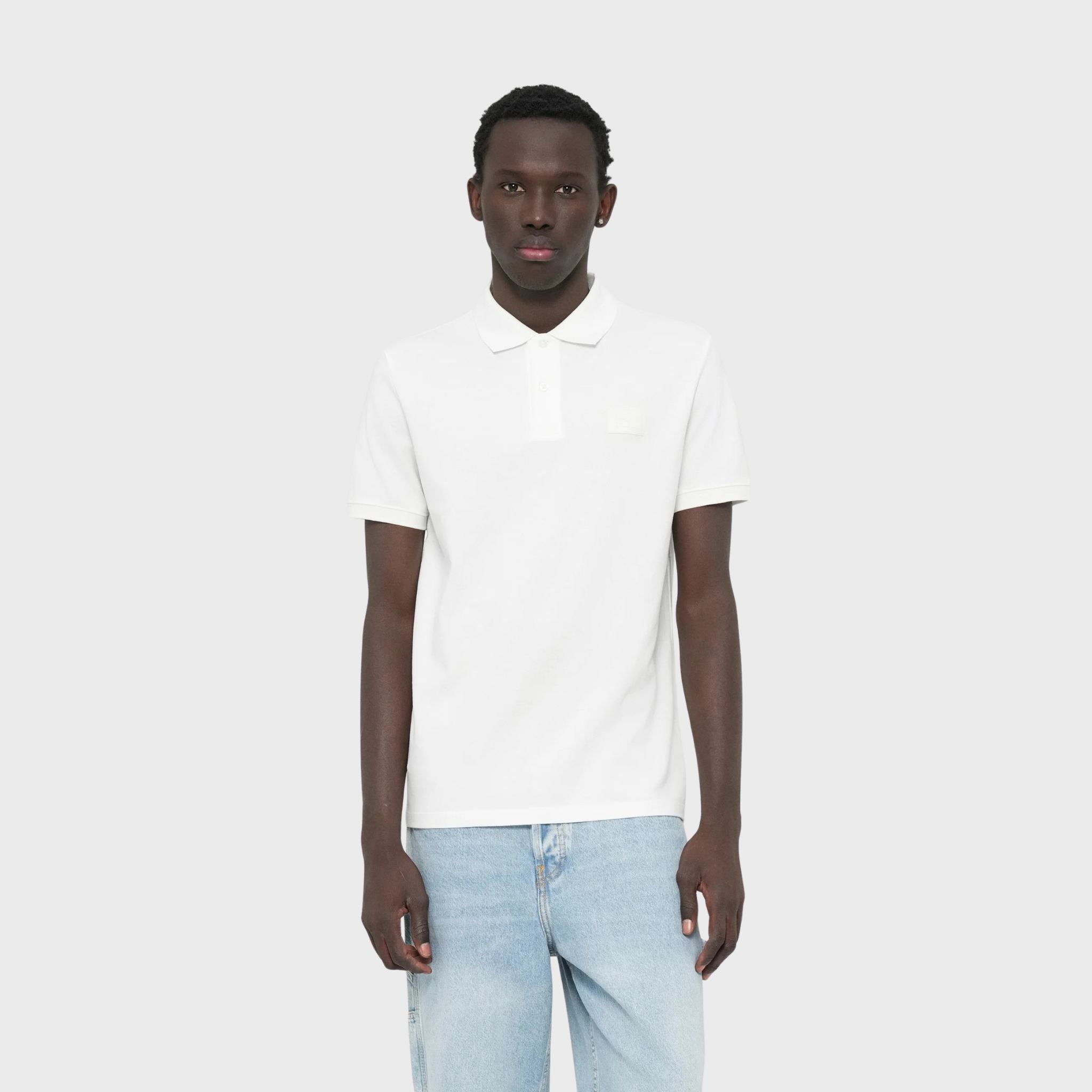 POLO UOMO Bianco Timberland