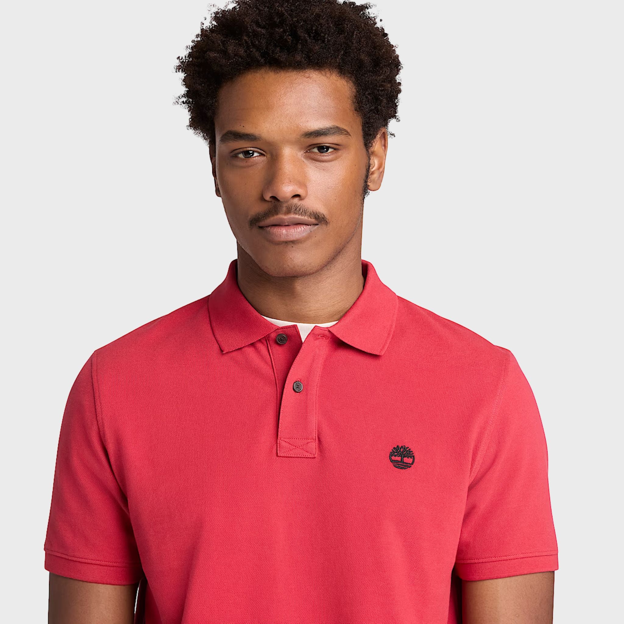 POLO UOMO Rosso Timberland