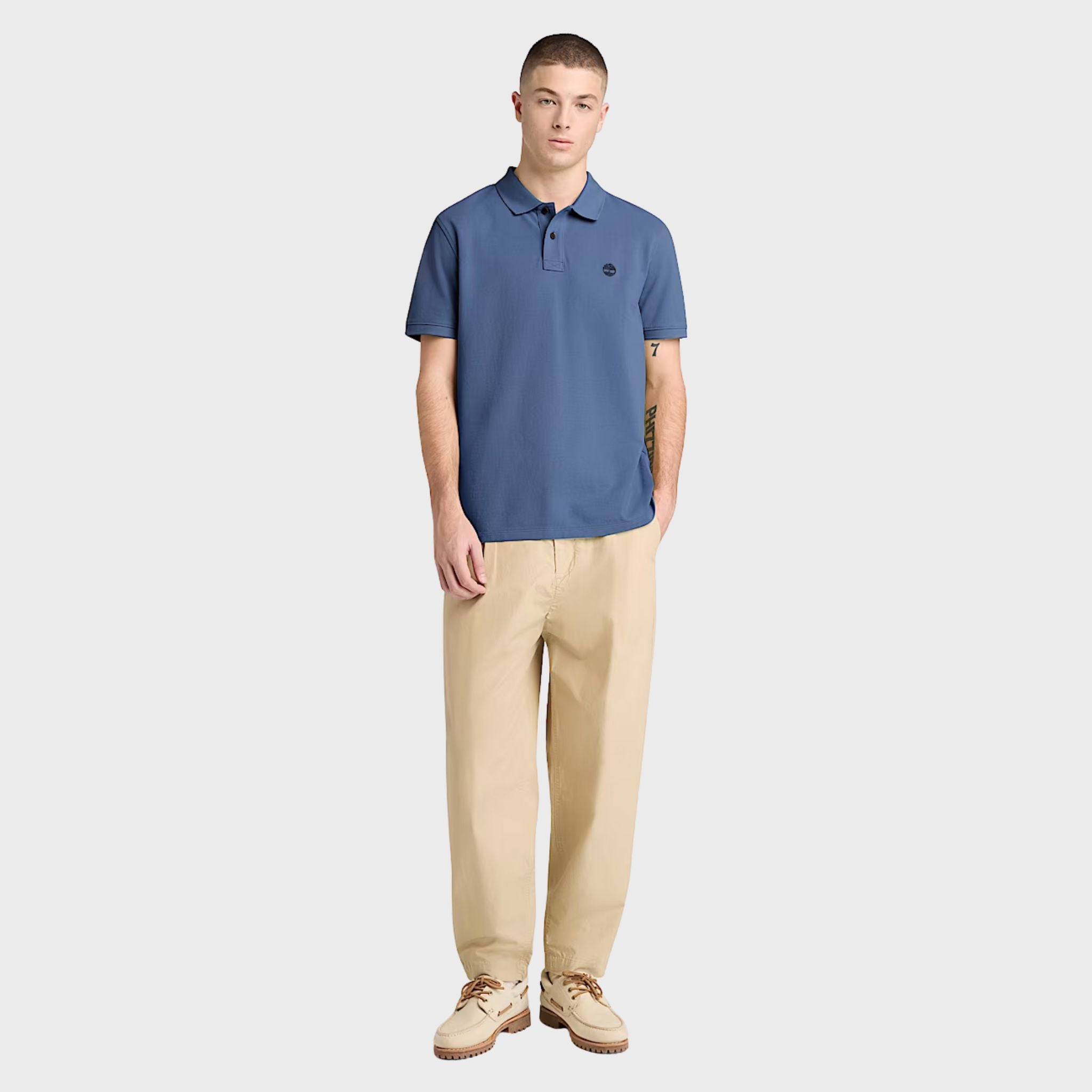 POLO UOMO Blu Timberland