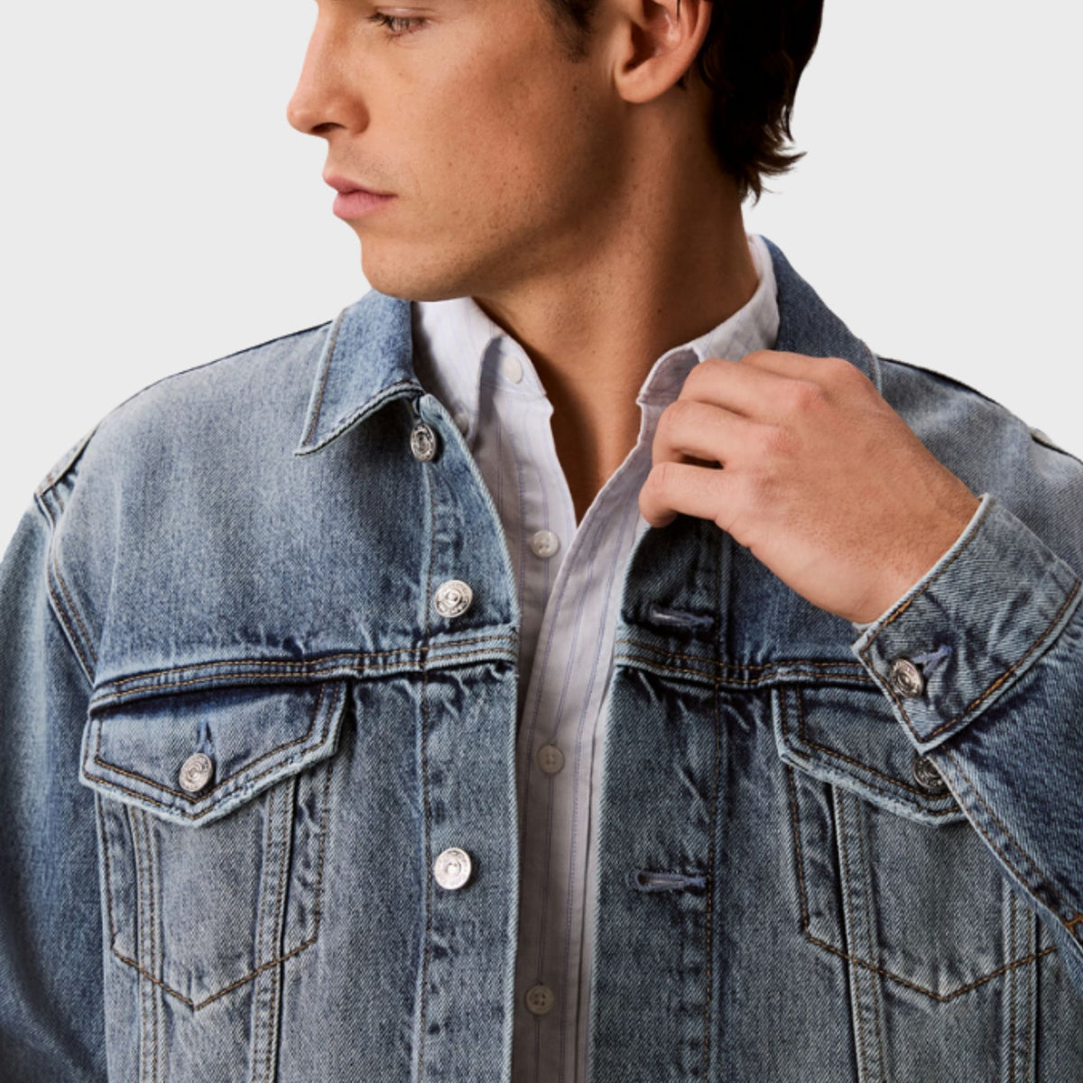GIUBBINO Denim Calvin Jeans