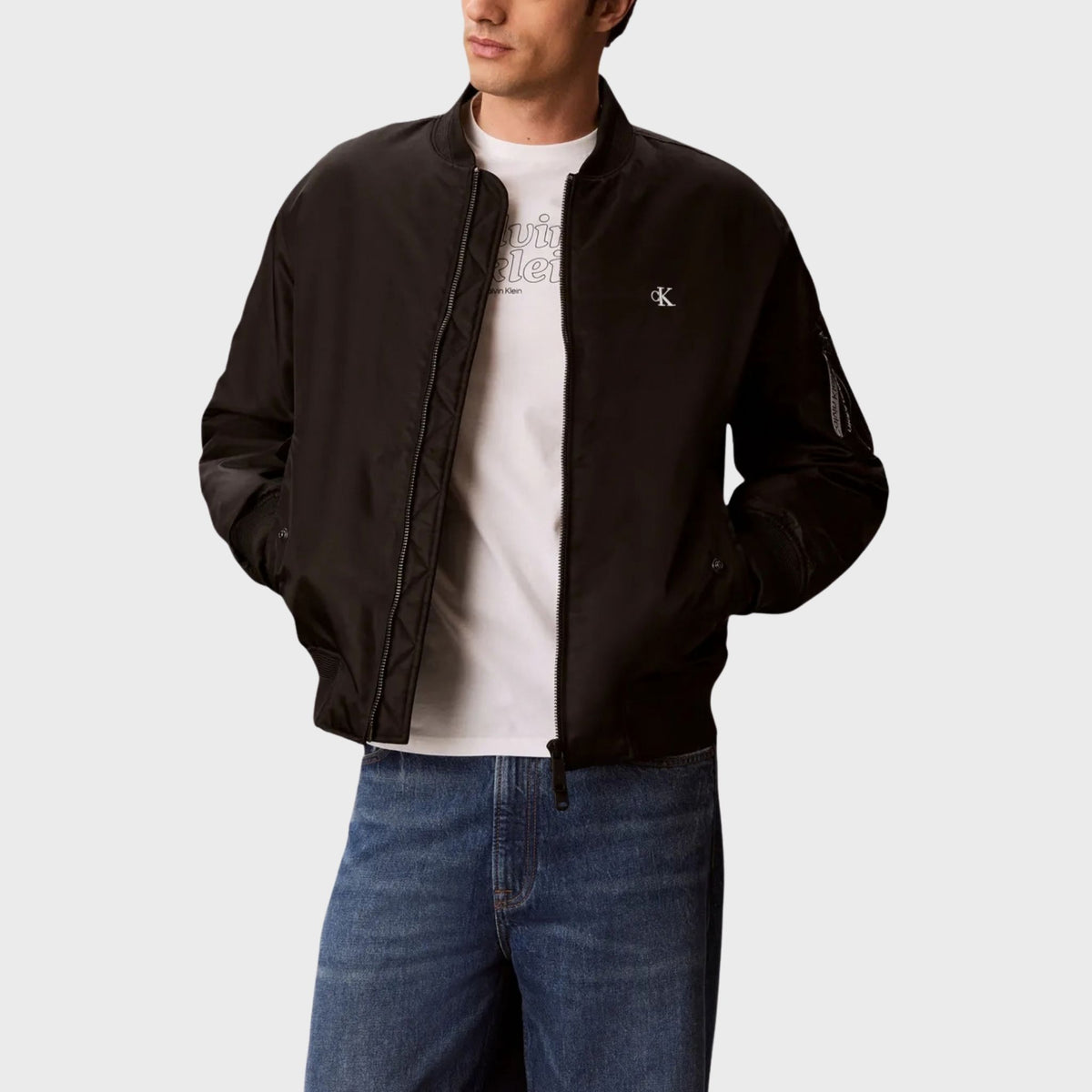 GIUBBINO Nero Calvin Jeans
