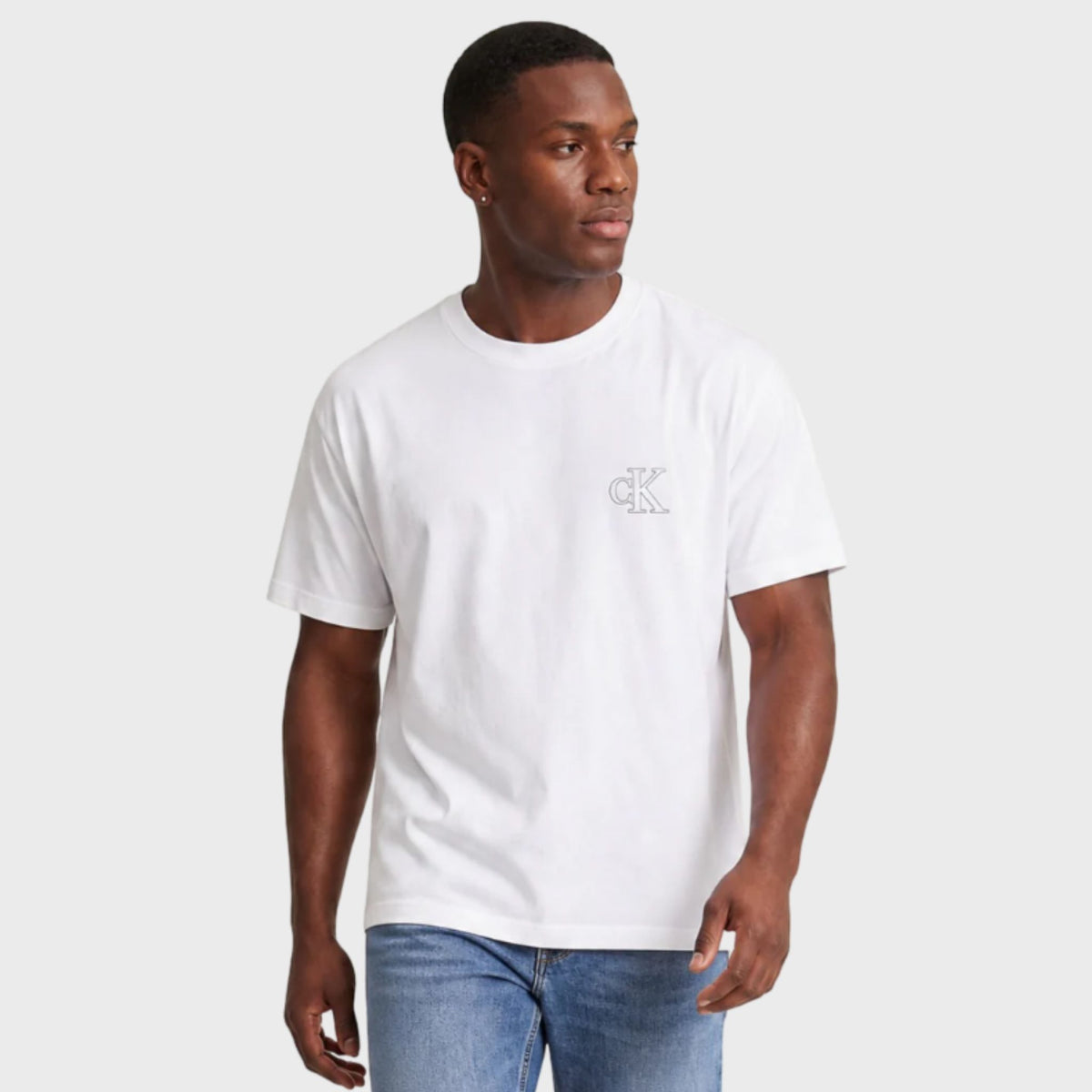 T-SHIRT Bianco Calvin Jeans