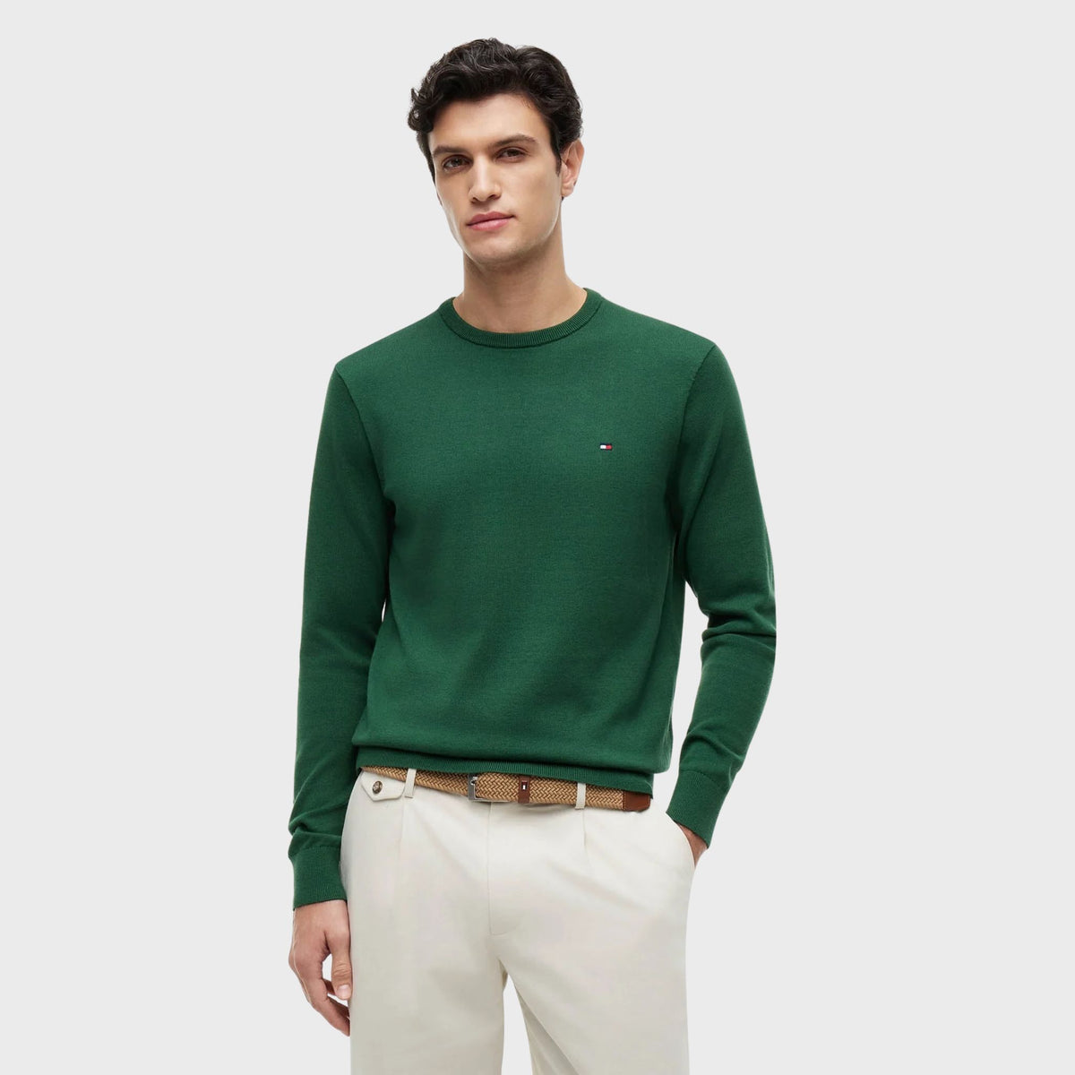 MAGLIA Verde Tommy Hilfiger