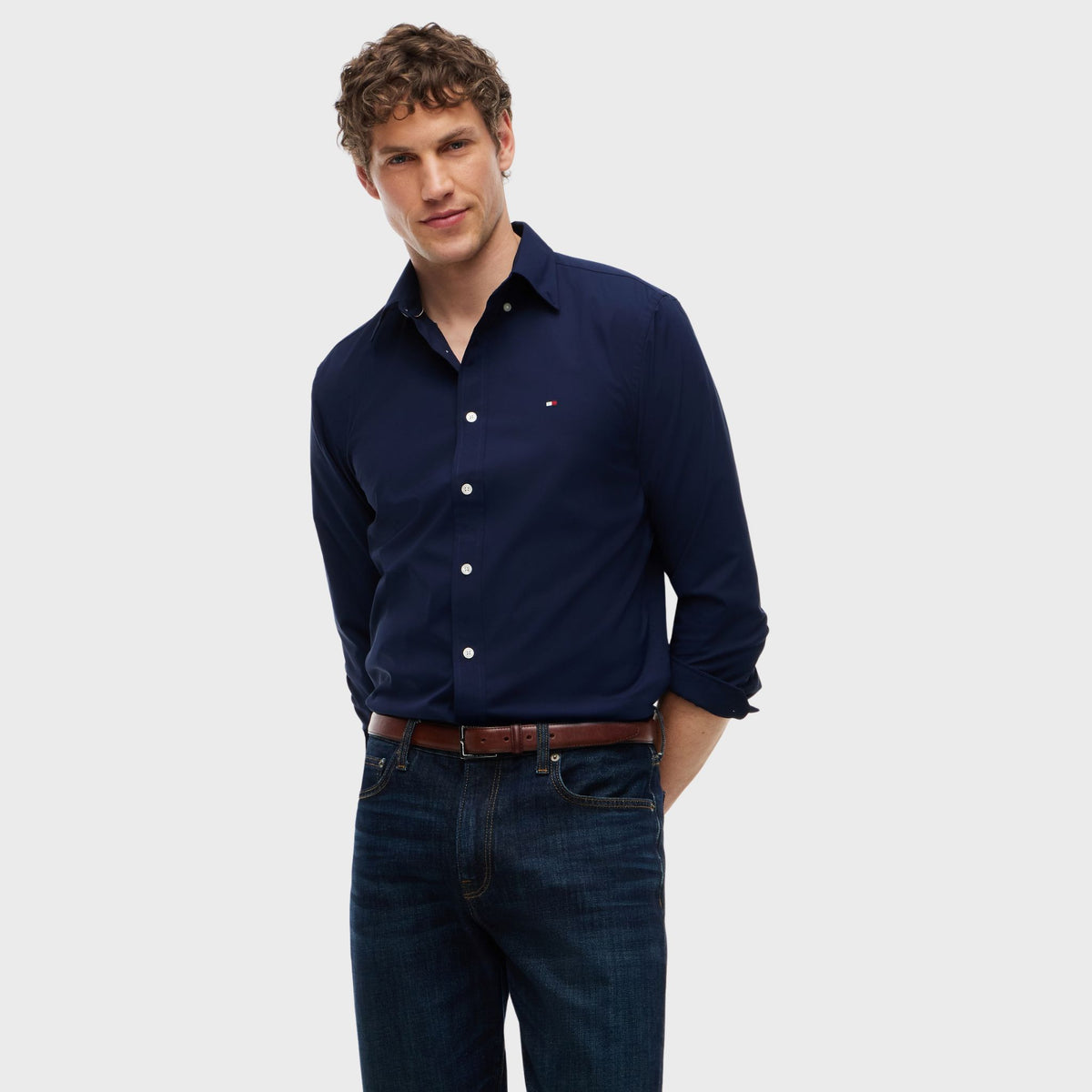 CAMICIA Blu Tommy Hilfiger