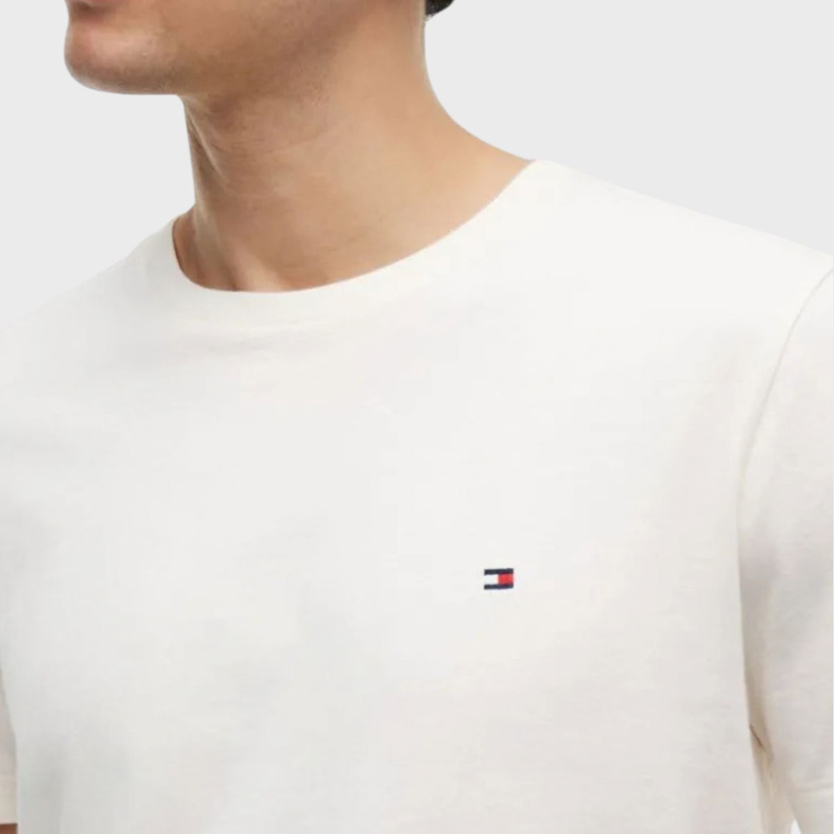 T-SHIRT Avorio Tommy Hilfiger