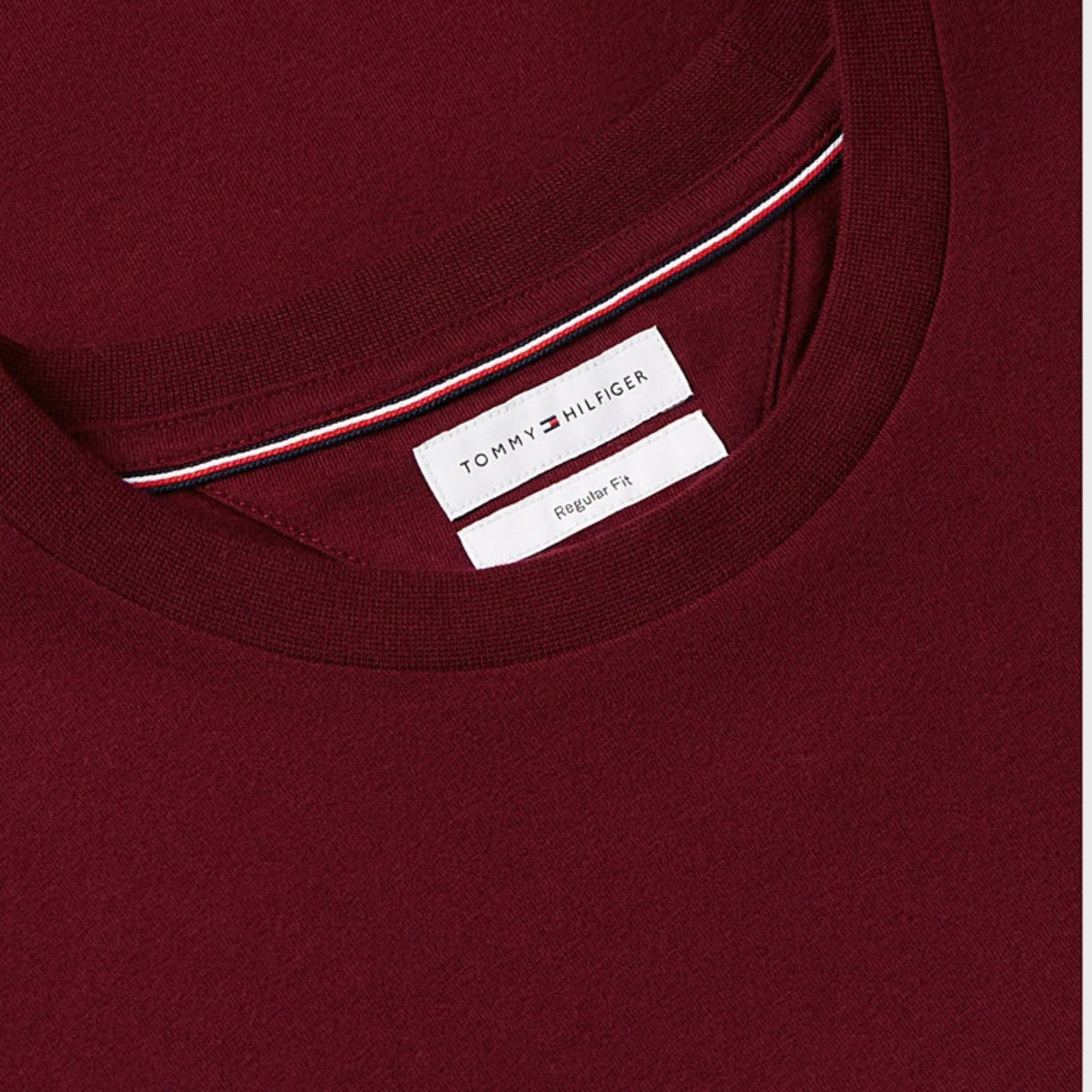 T-SHIRT Burgundy Tommy Hilfiger