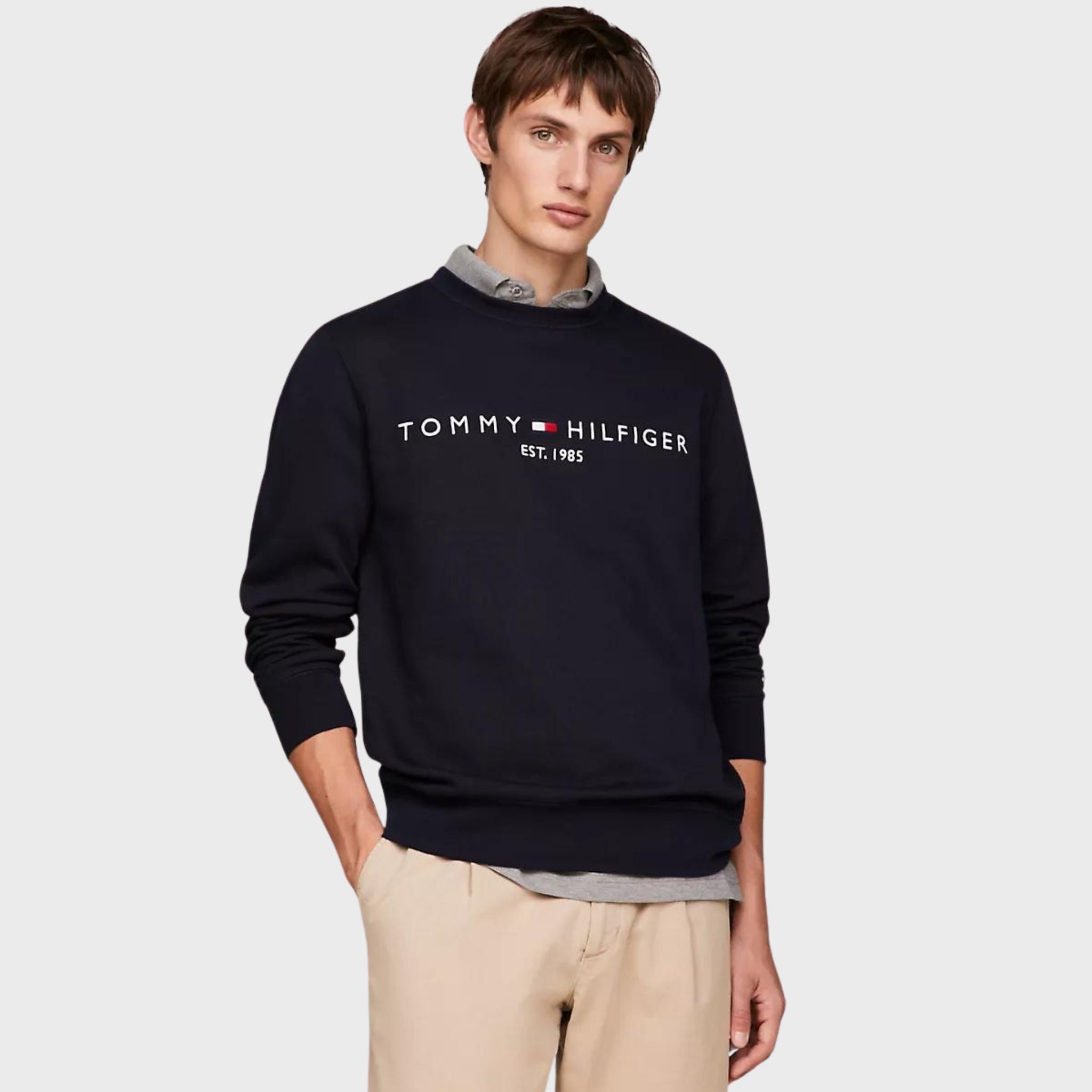 FELPA Blu Tommy Hilfiger