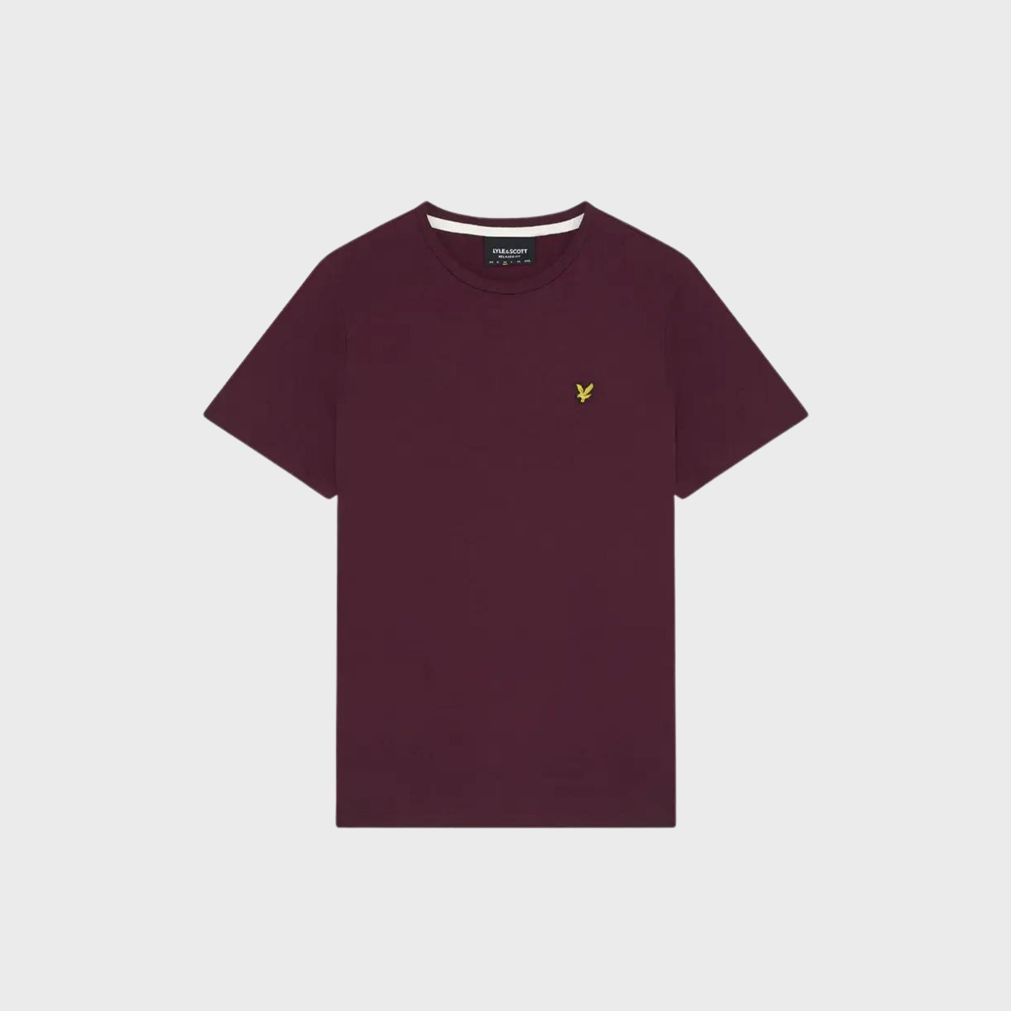 T-SHIRT Burgundy Lyle & Scott