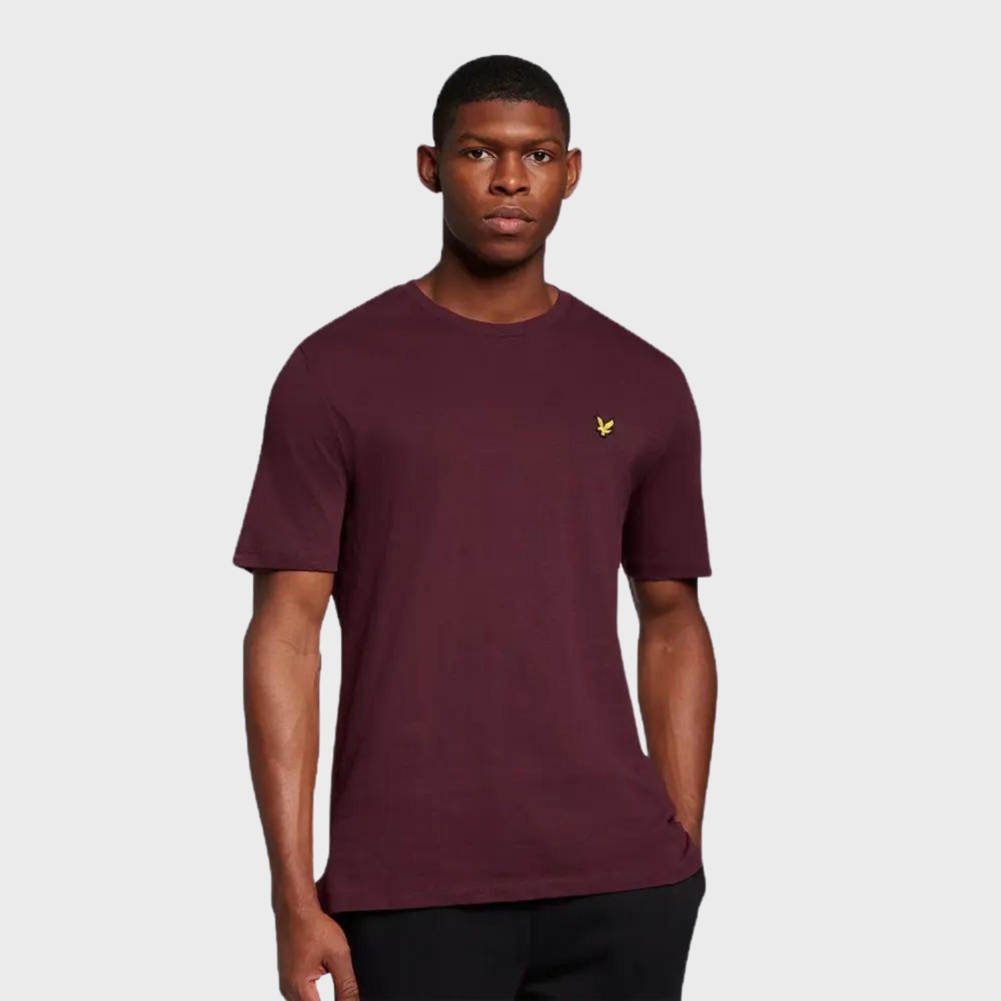 T-SHIRT Burgundy Lyle & Scott