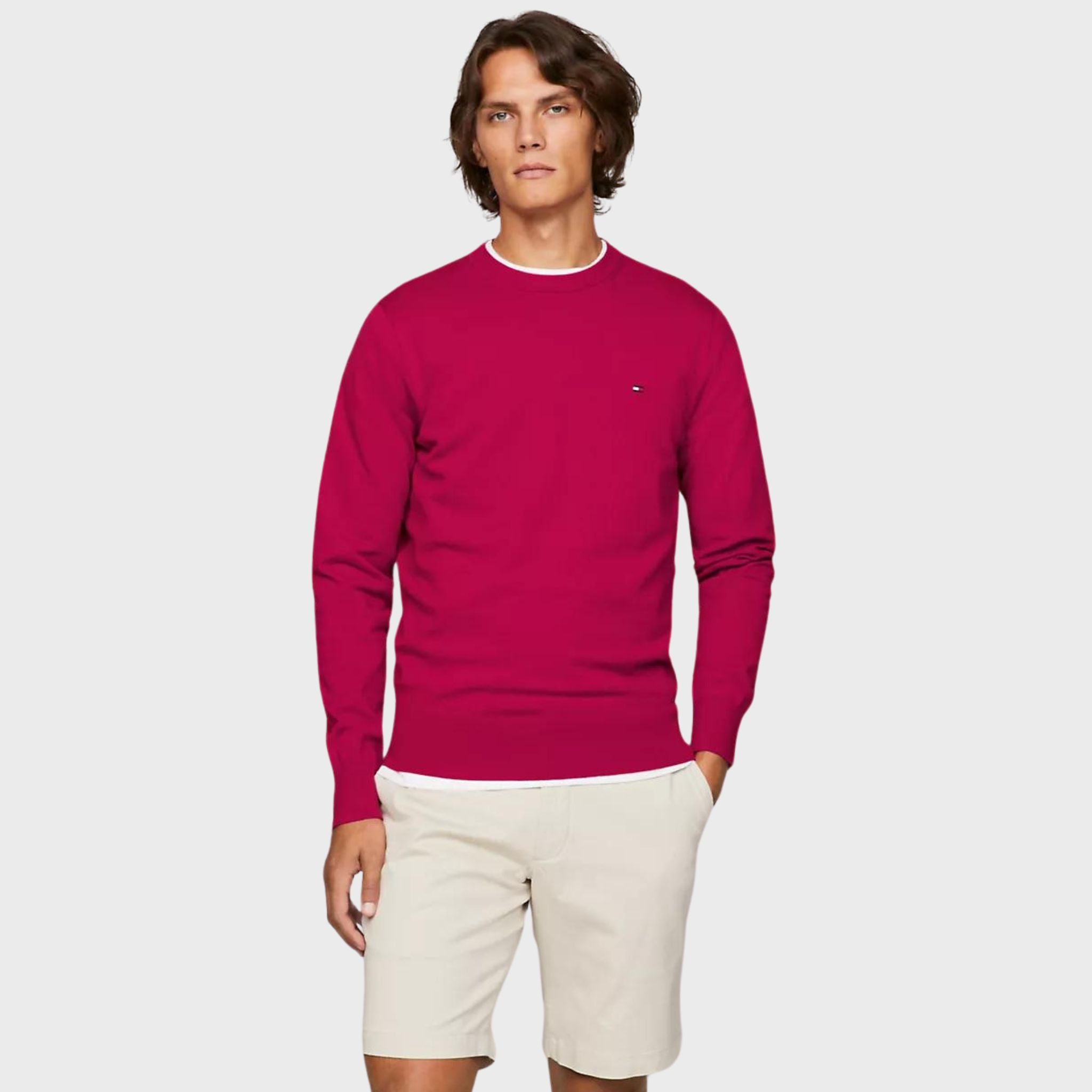 MAGLIA Bordeaux Tommy Hilfiger