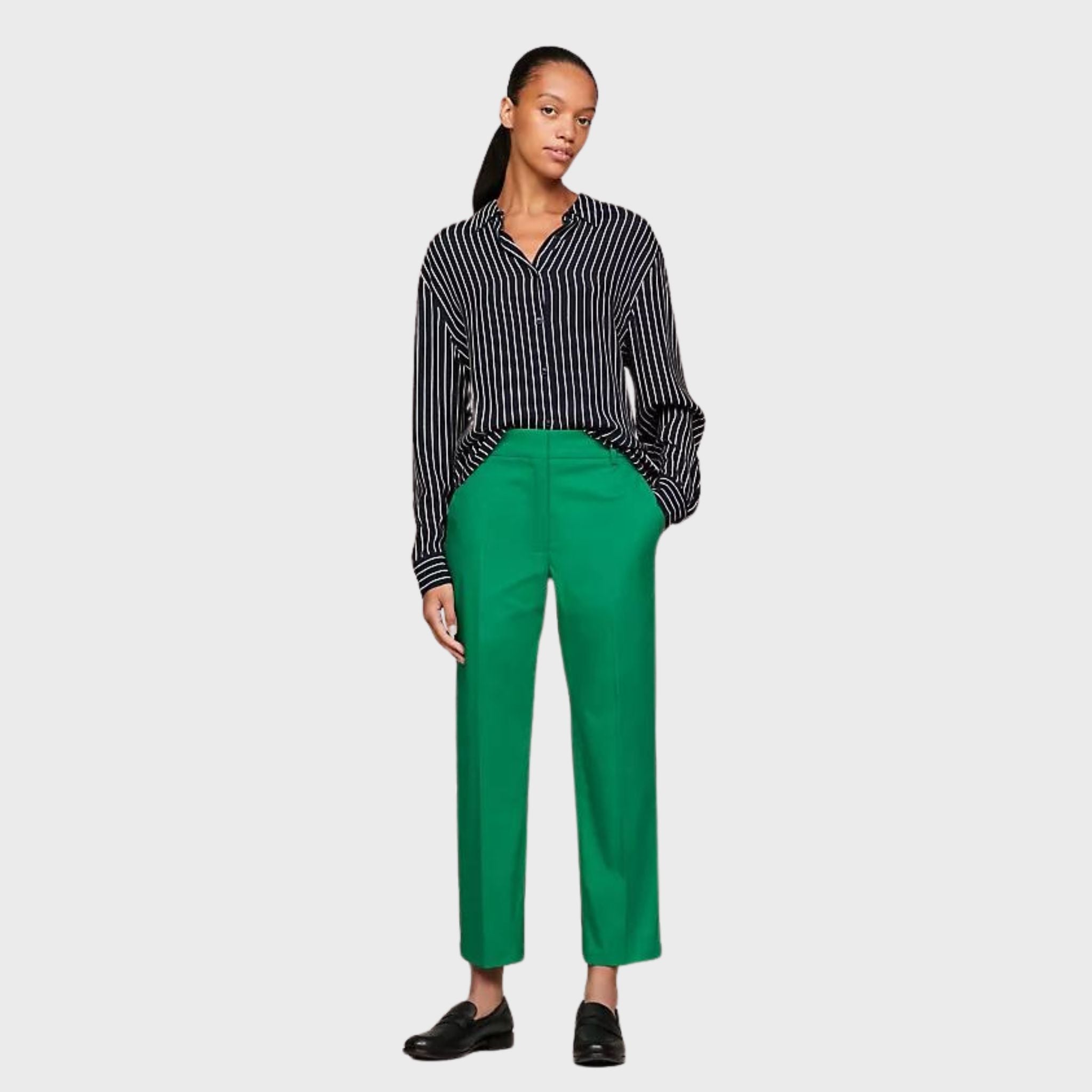 PANTALONE Verde Tommy Hilfiger